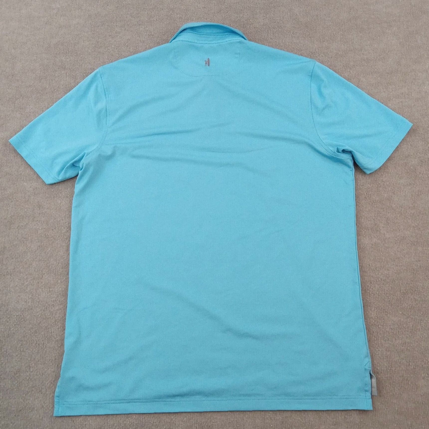 johnnie-O Johnnie-O Polo Shirt Men Large Blue Short Sleeve Casual Lightweight Stretch Size US L / EU 52-54 / 3 - 6 Thumbnail