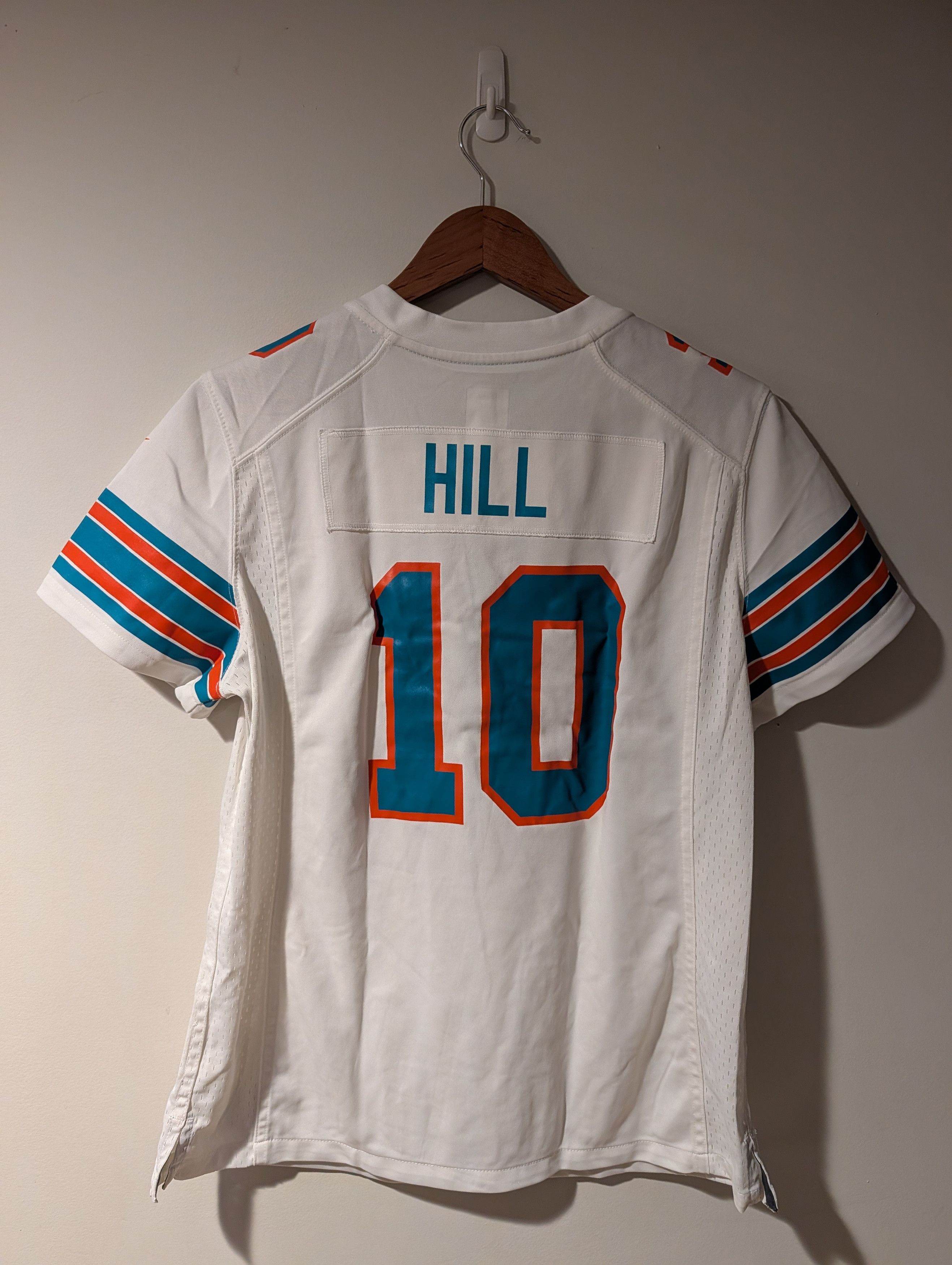 Nike Nike Miami Dolphins Hill #10 NFL Jersey Women’s Size L Size L / US 10 / IT 46 - 11 Thumbnail