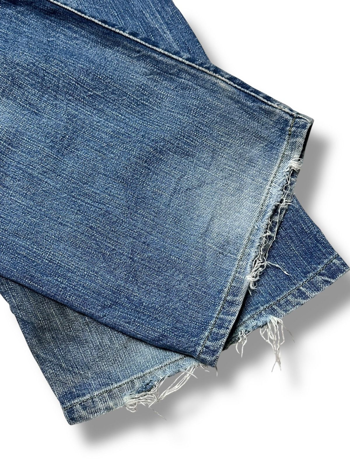 Levi's Levis 501 Vintage Distressed Straight Jean Faded Wash Size US 32 / EU 48 - 17 Thumbnail