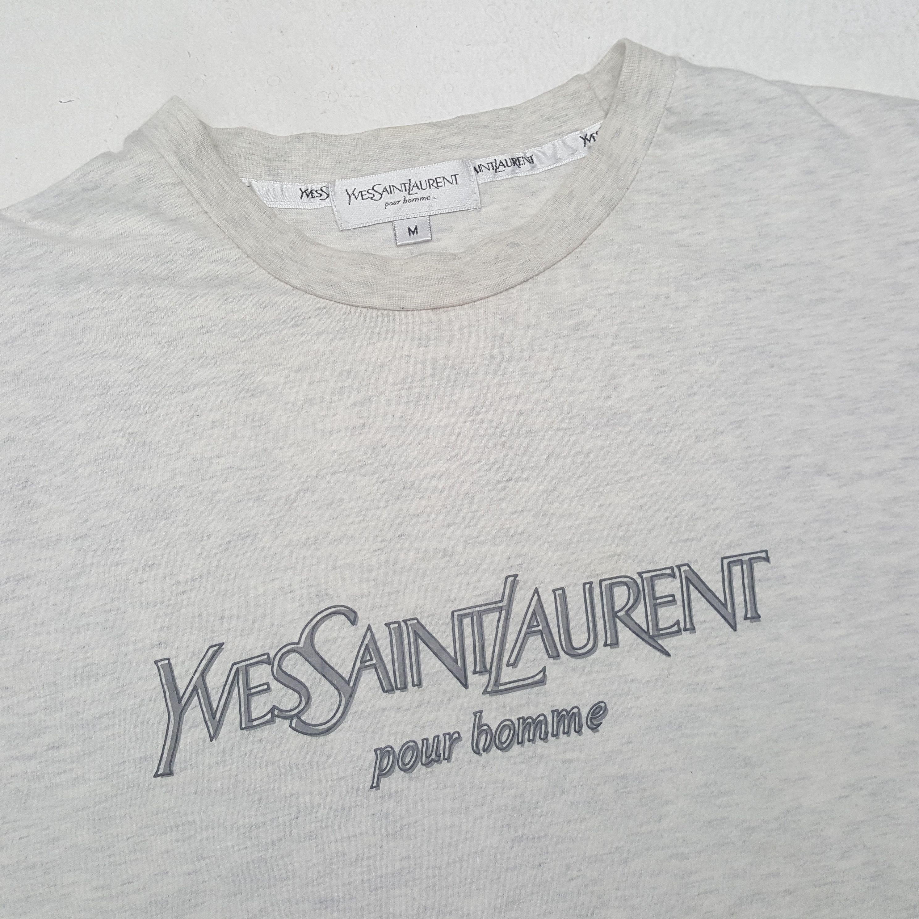 Yves Saint Laurent Vintage Yves Saint Laurent Italian Brand T-shirt C294N36 Size US M / EU 48-50 / 2 - 4 Thumbnail