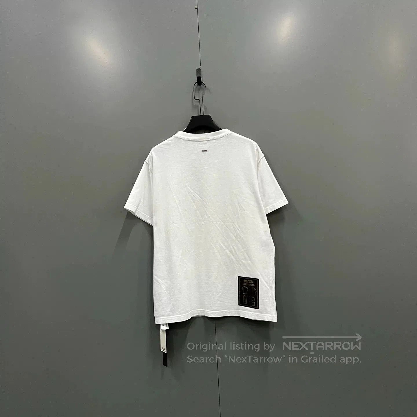 Louis Vuitton Louis Vuitton White Back Label T-Shirt. Size US L / EU 52-54 / 3 - 2 Thumbnail