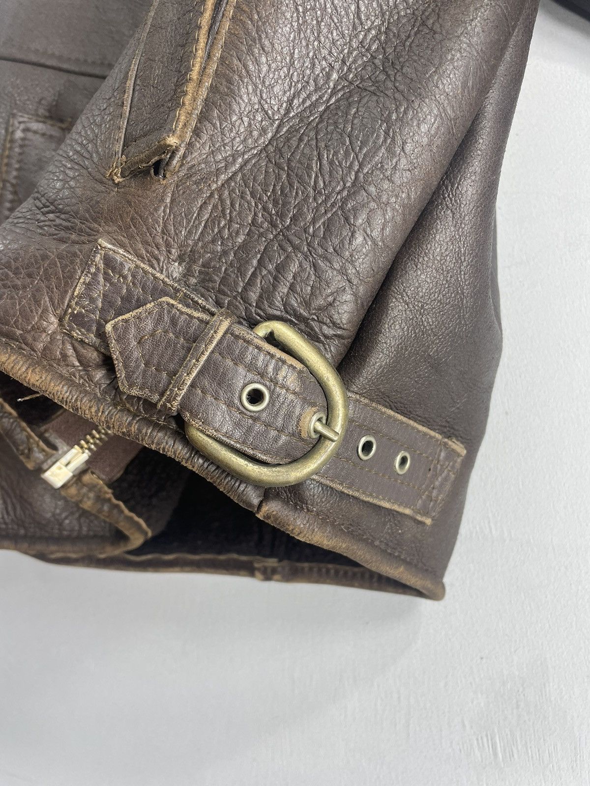 Vintage Vintage B 3 Leather Jacket Lining Sherpa Zipper Size US M / EU 48-50 / 2 - 5 Thumbnail