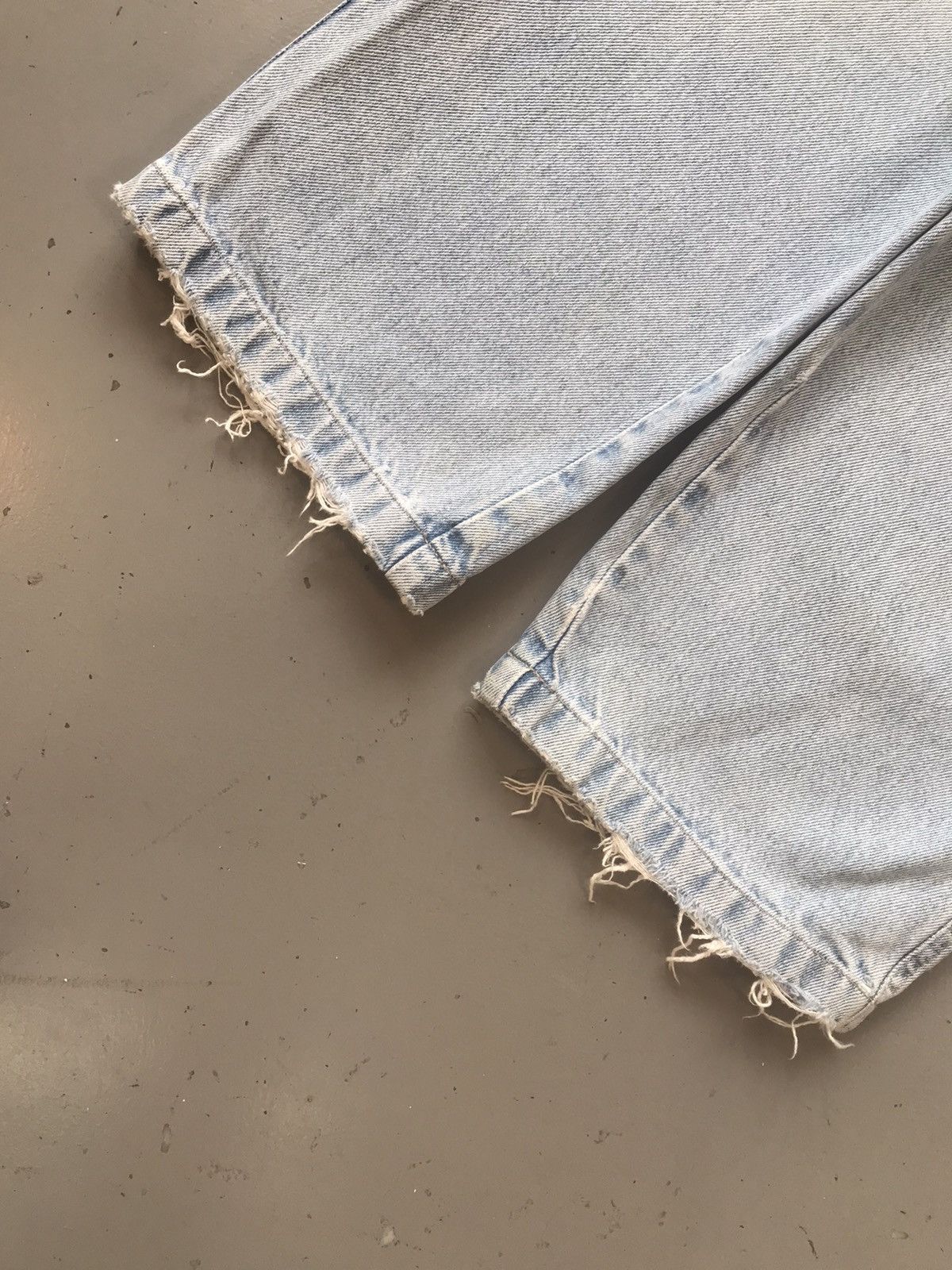 Guess × Vintage 90s Vintage guess jean baby blue carpenter denim Size US 32 / EU 48 - 4 Thumbnail