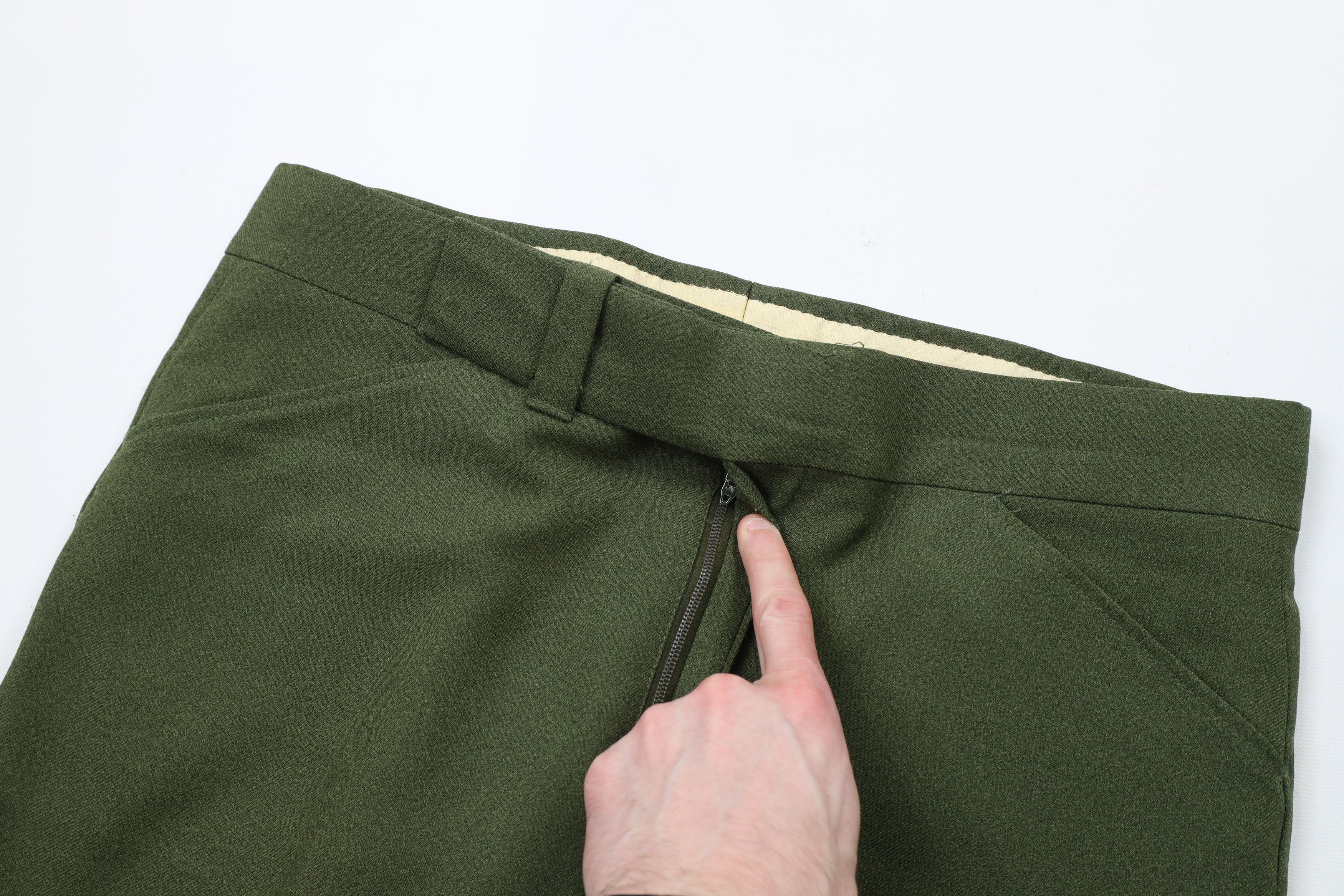 Vintage Vintage 70s Streetwear Wide Leg Chino Pants Avocado USA Size US 36 / EU 52 - 7 Thumbnail