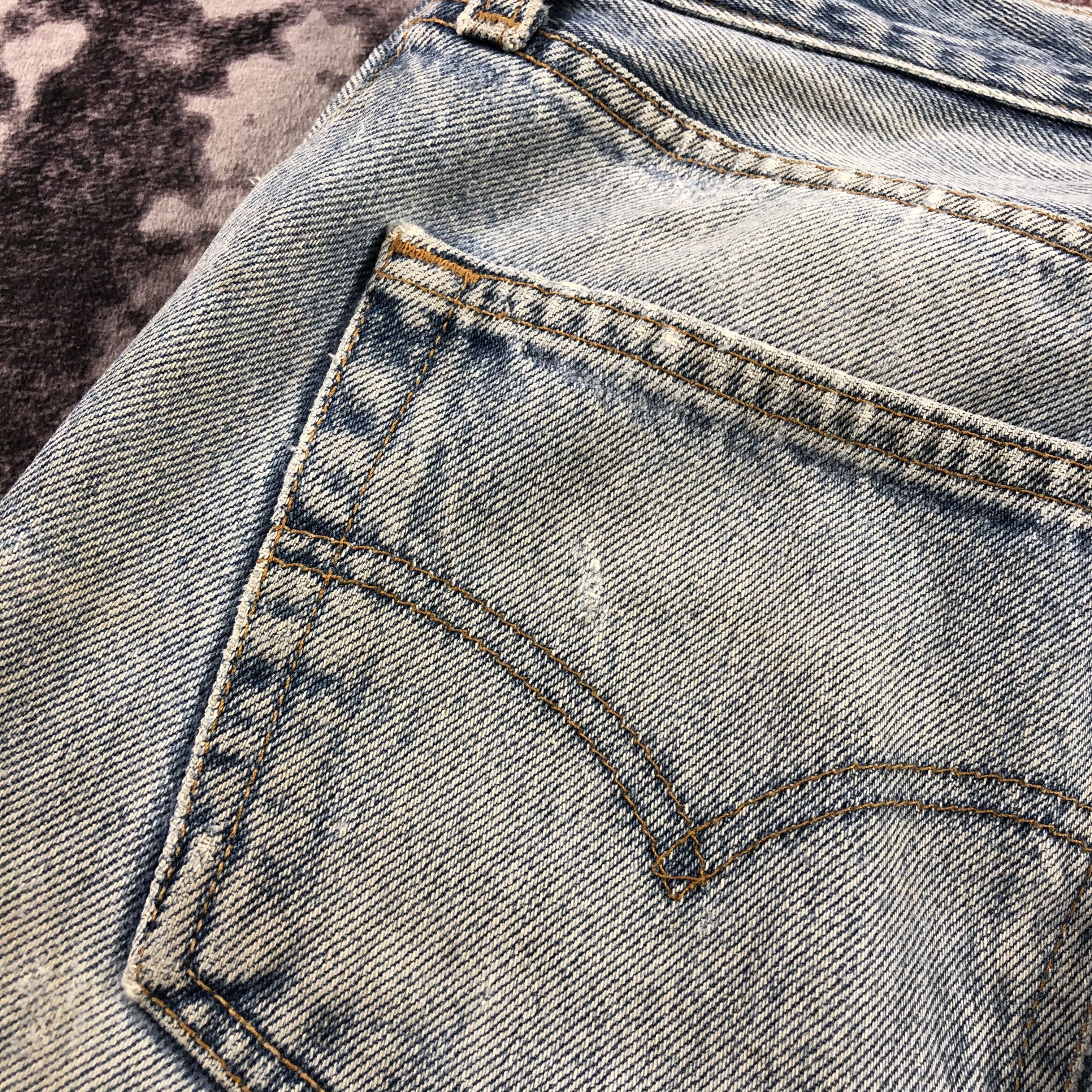 Levi's 90s Vintage Distress Levis 501 Jeans-JM2797 Size 28" / US 6 / IT 42 - 8 Thumbnail