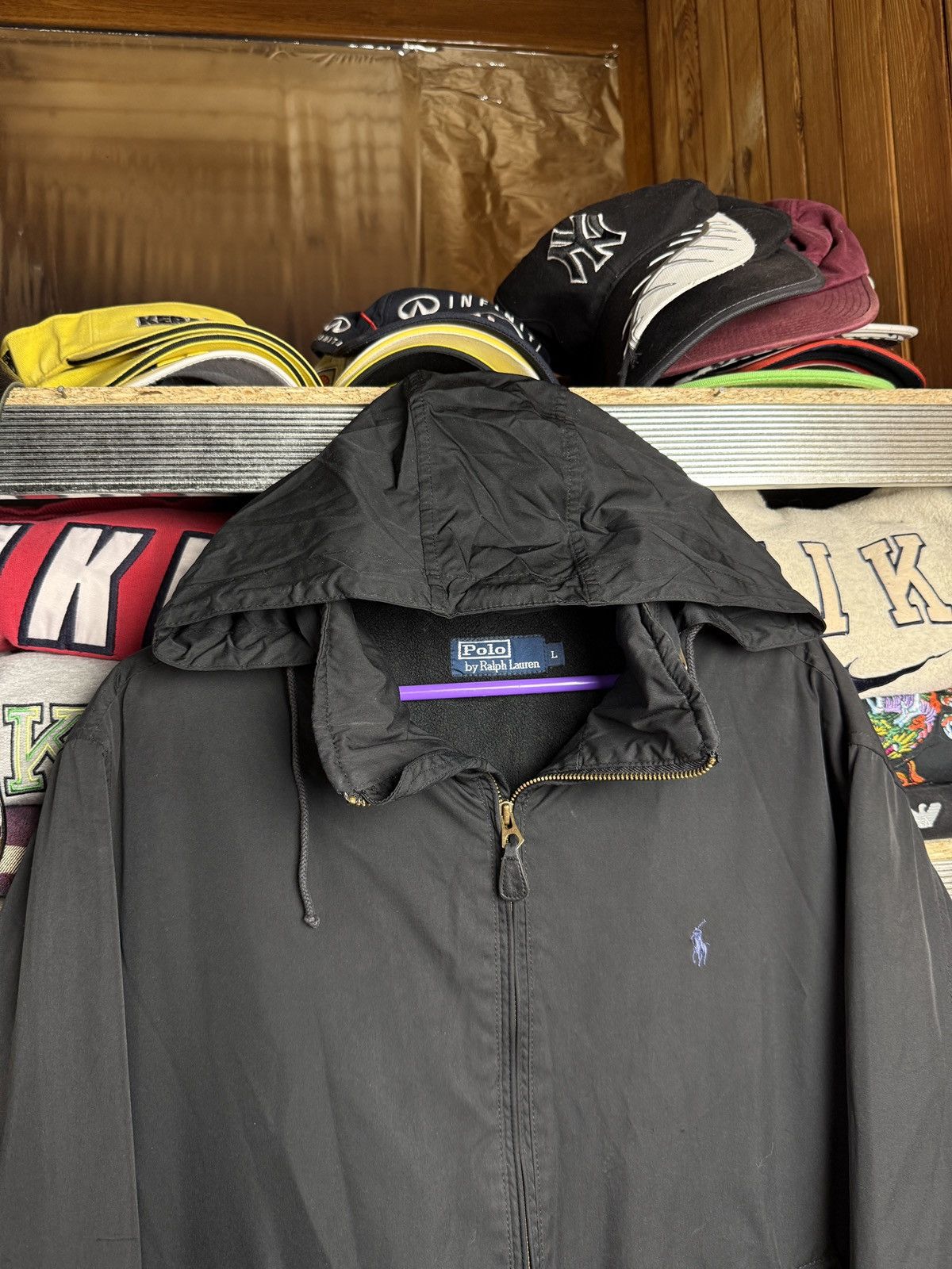 Polo Ralph Lauren Polo Ralph Lauren Vintage Nylon Jacket Size US L / EU 52-54 / 3 - 5 Thumbnail