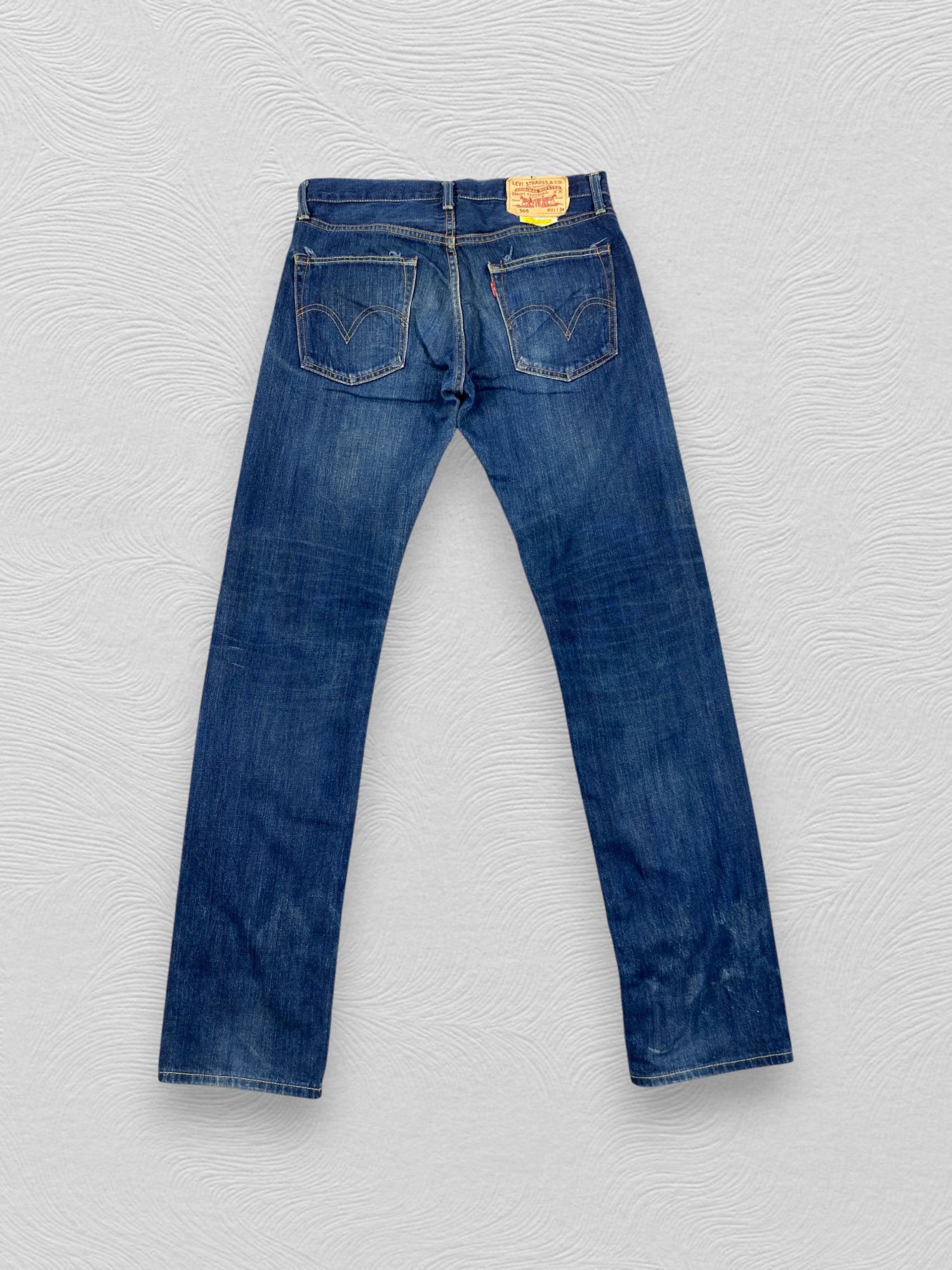 Levi's Blue Vintage Levi's 505 Jeans 32x34 Denim- JN3631 Size US 32 / EU 48 - 2 Thumbnail