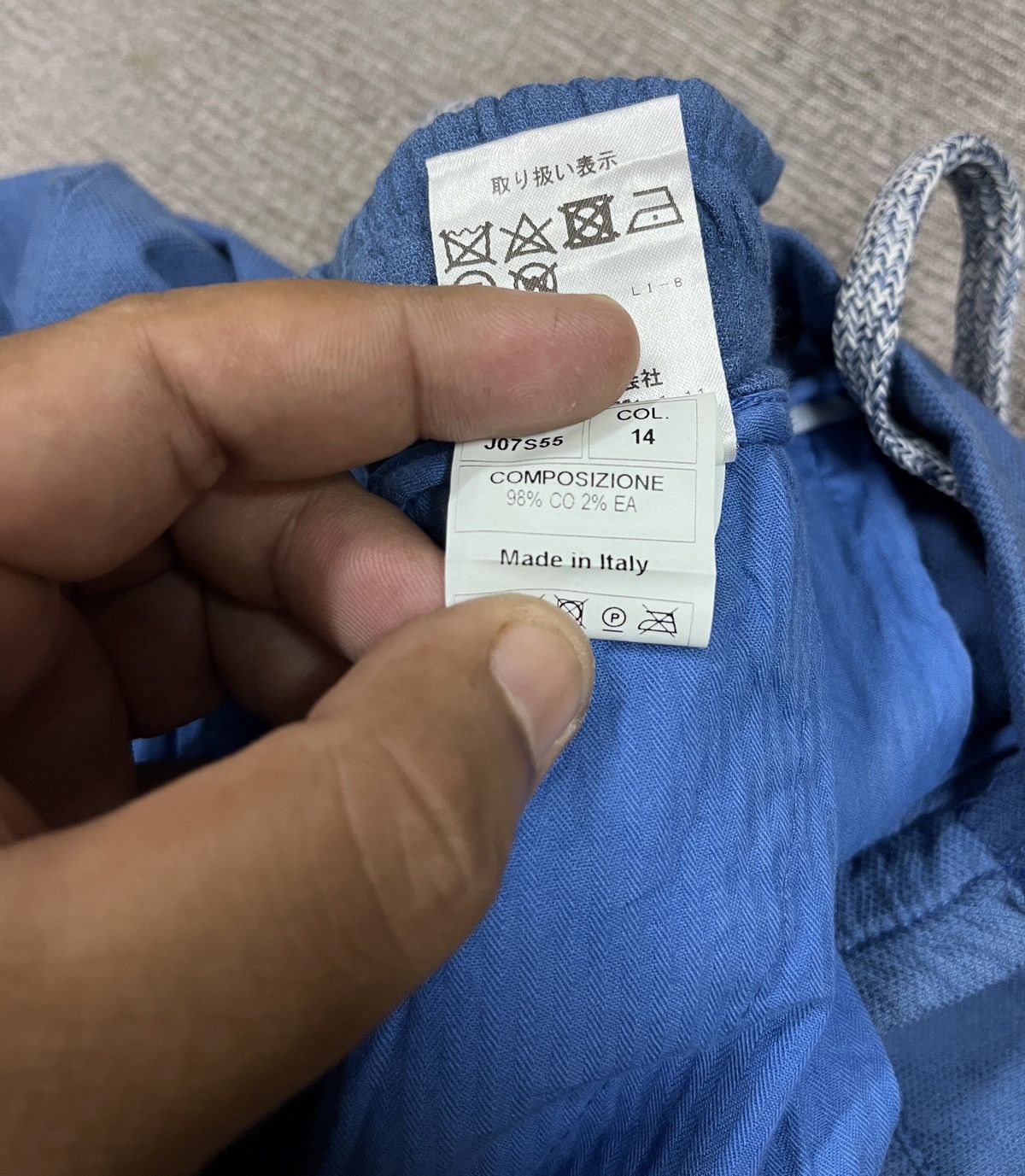 Kiton Kiton napoli jogger pants Size US 31 - 17 Thumbnail