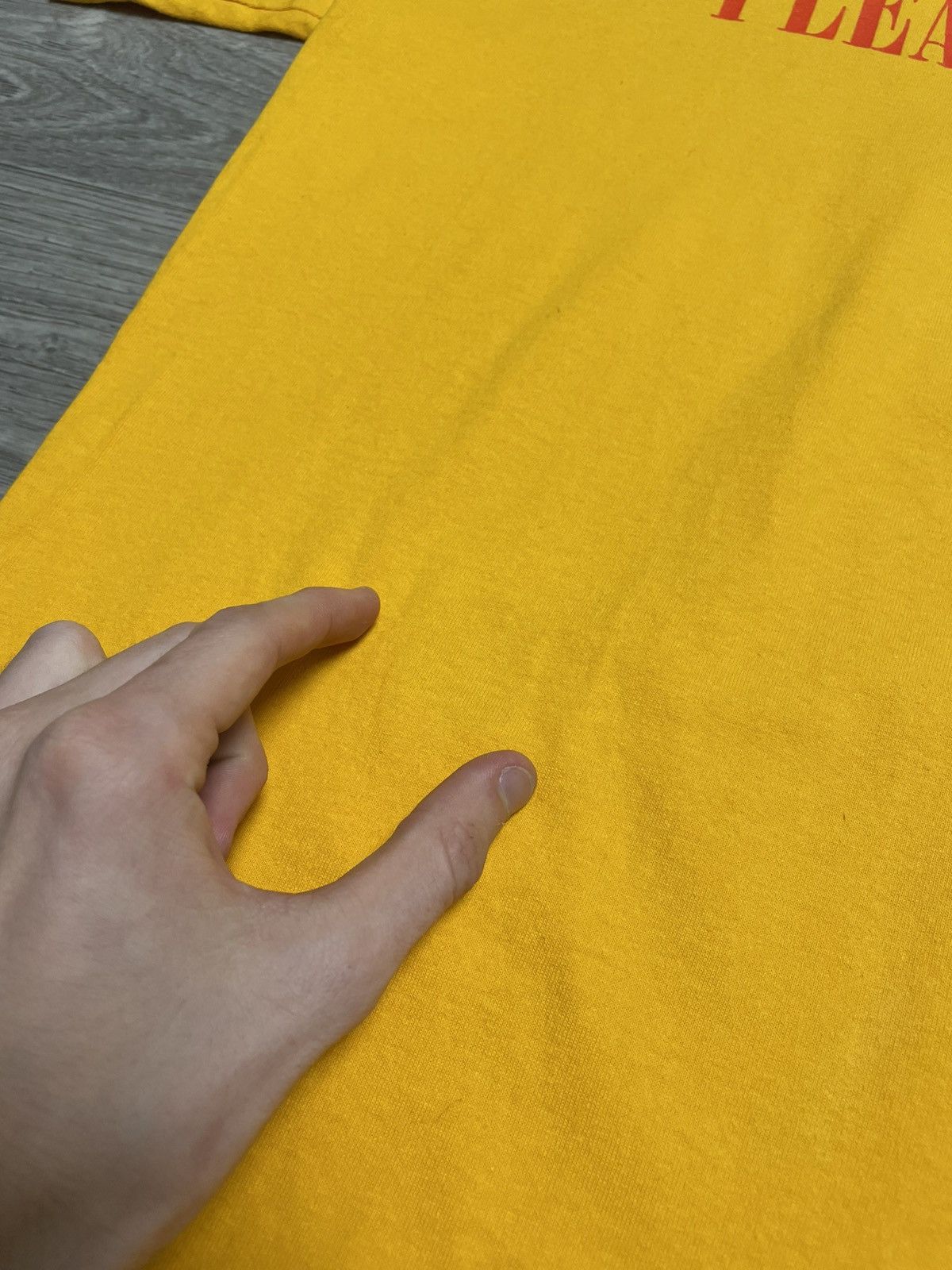 Pleasures Pleasures Now Mark Of The Beast Red Logo Tee 666 Yellow M Size US M / EU 48-50 / 2 - 4 Thumbnail