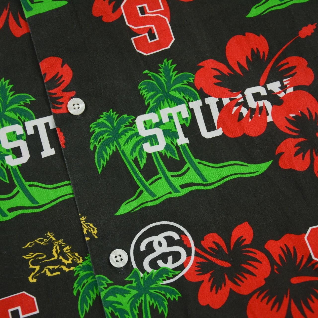 トップス stussy HAWAIIAN SS SHIRT M Hawaiian SS Shirt – Blue | Wovens | Stüssy