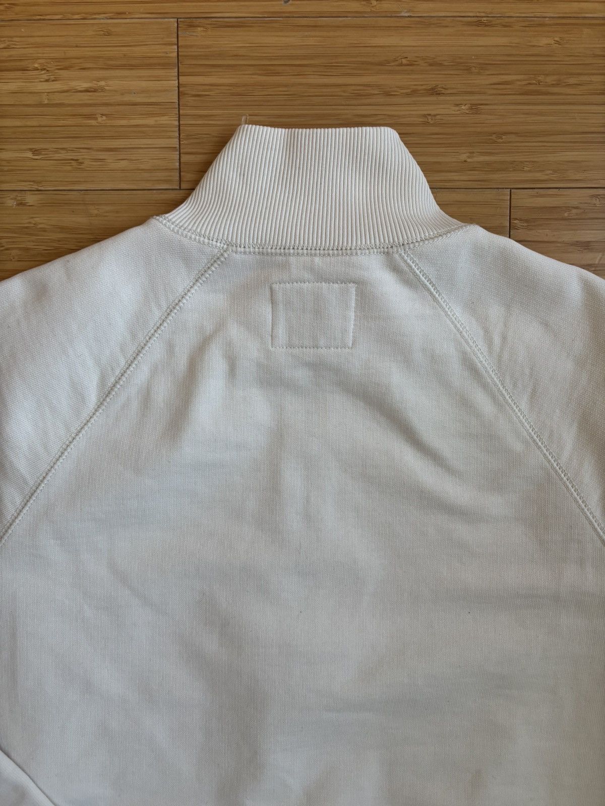 Drake's Drake’s Cream Quarter Zip Sweatshirt Size US S / EU 44-46 / 1 - 7 Thumbnail