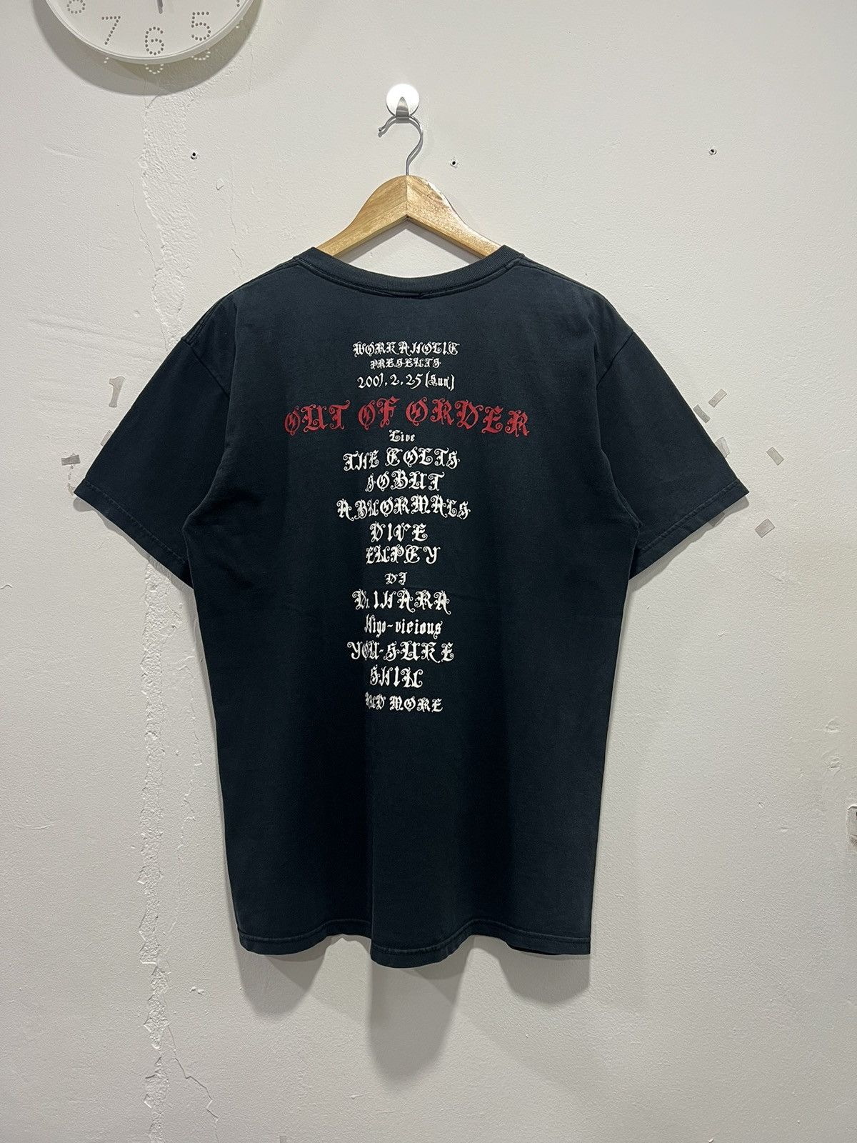 Band Tees × Vintage Vintage Out Of Order Band Tour Tshirt Size US L / EU 52-54 / 3 - 7 Thumbnail