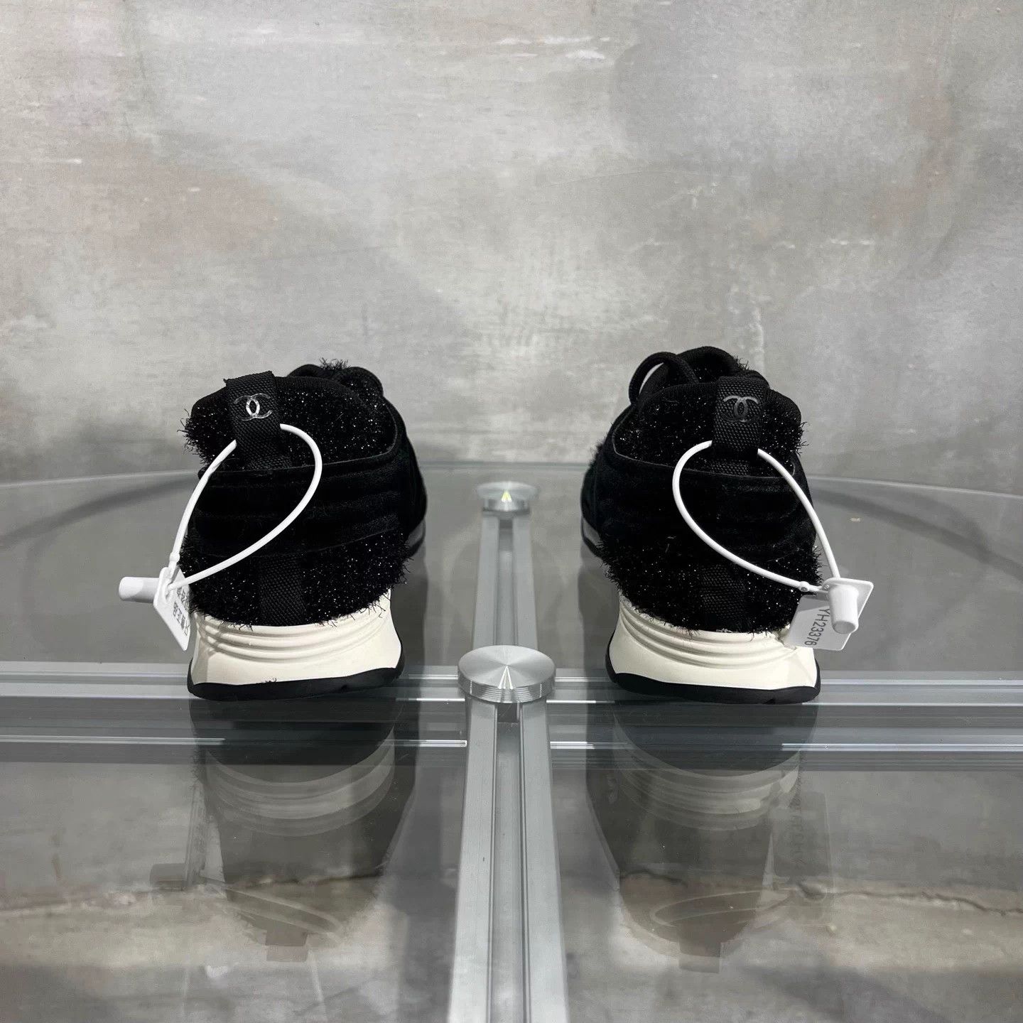 Chanel Chanel casual sneakers black 39 Size US 8 / IT 38 - 6 Thumbnail