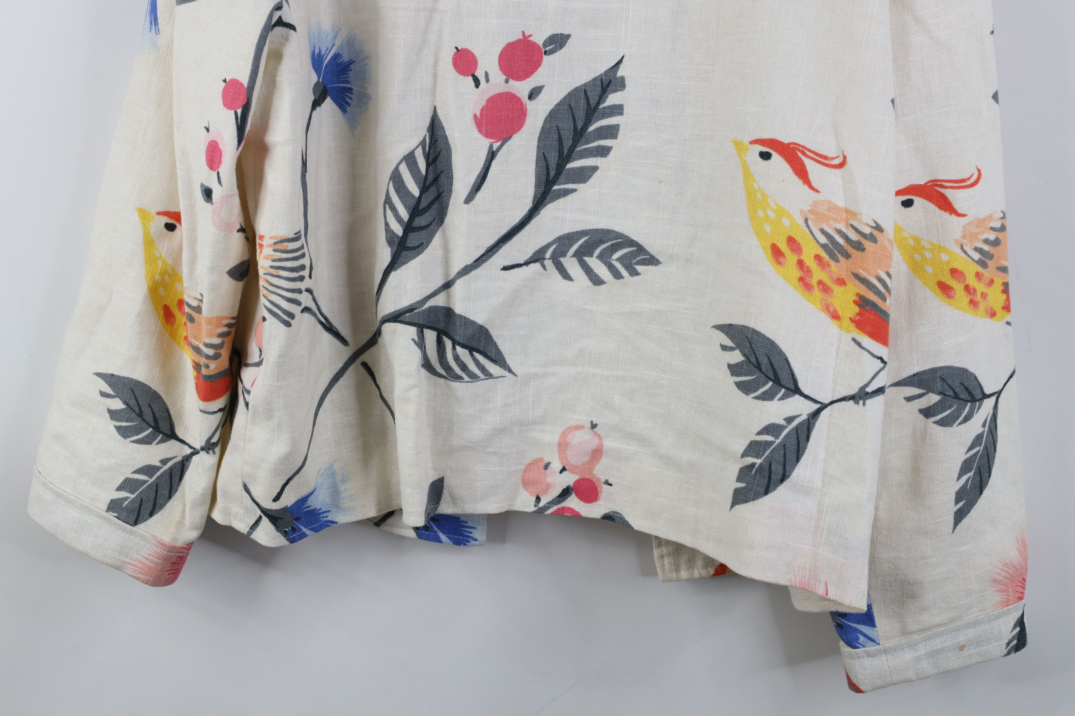 Vintage Vintage 90s Painted Pony Bird Open Front Blazer Jacket USA Size XL / US 12-14 / IT 48-50 - 17 Thumbnail
