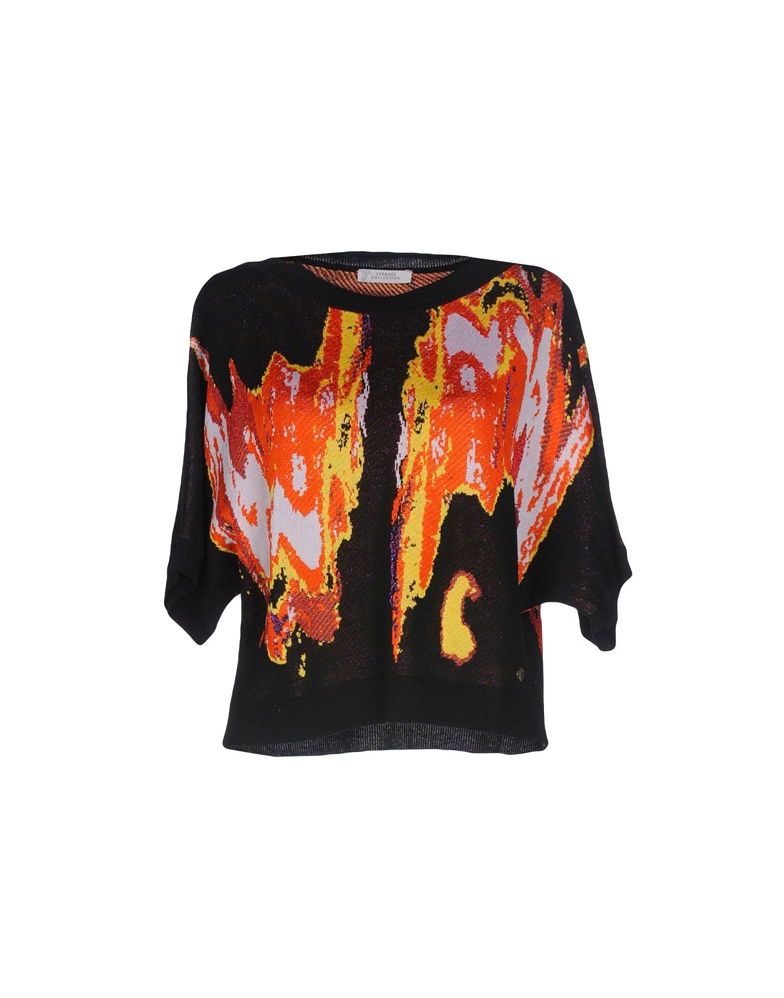 Versace Versace Collection fire crop knit Size XS / US 0-2 / IT 36-38 - 1 Thumbnail