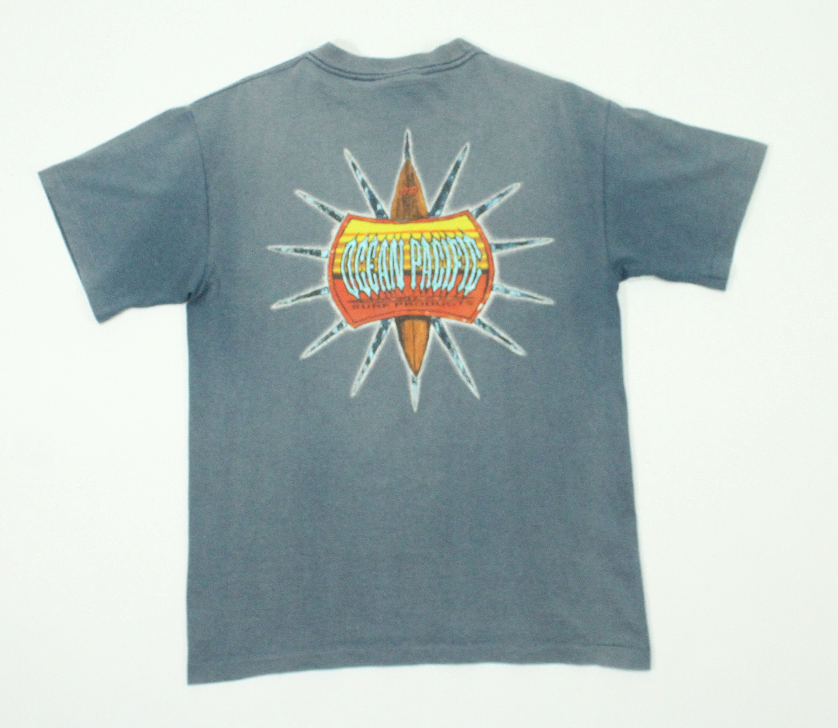 Ocean Pacific Vintage 90s OCEAN PACIFIC T Shirt Faded Distressed Surf Size US S / EU 44-46 / 1 - 9 Thumbnail