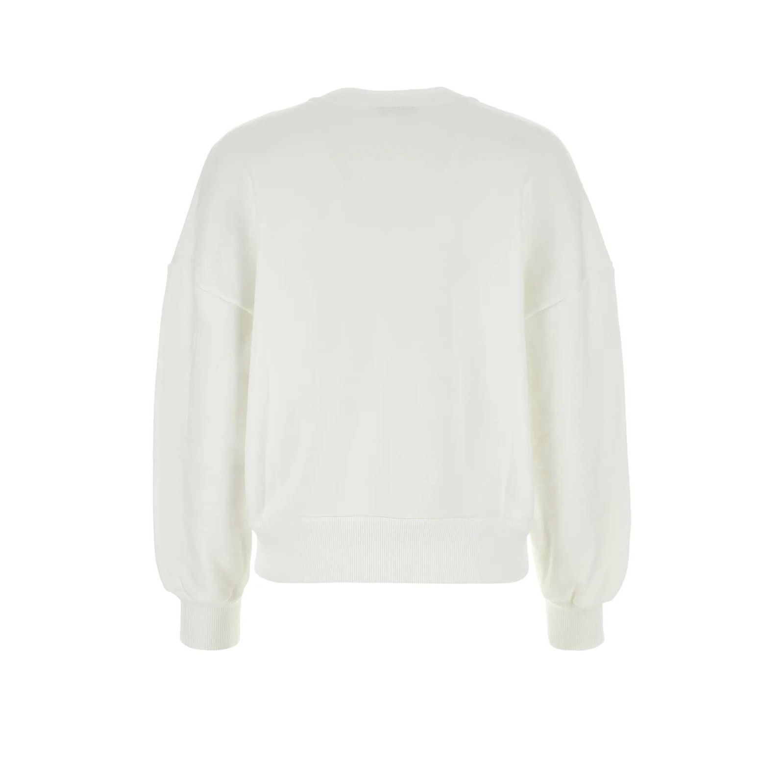 Alexander McQueen ALEXANDER MCQUEEN White Cotton Sweatshirt New & Authentic (W Size L / US 10 / IT 46 - 2 Thumbnail