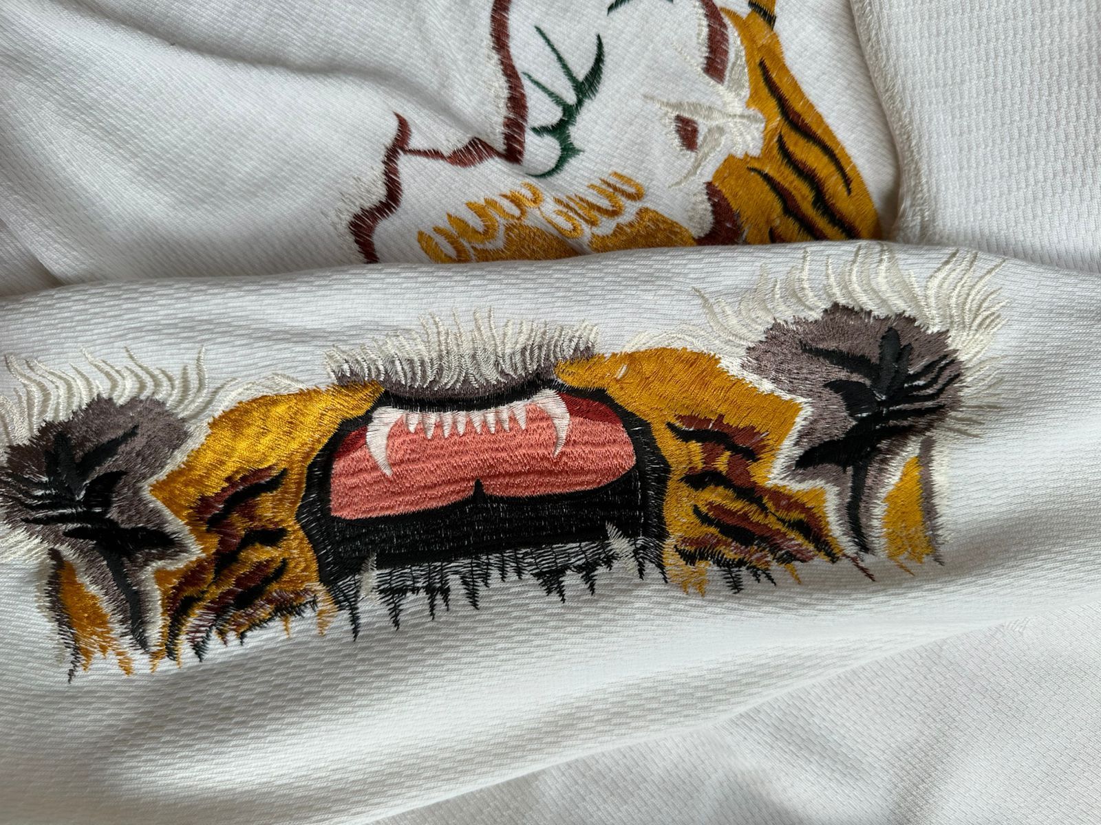 トップス doublet BITING ENBROIDERY THERMAL SHIRT トップス doublet BITING ENBROIDERY THERMAL SHIRT doublet biting