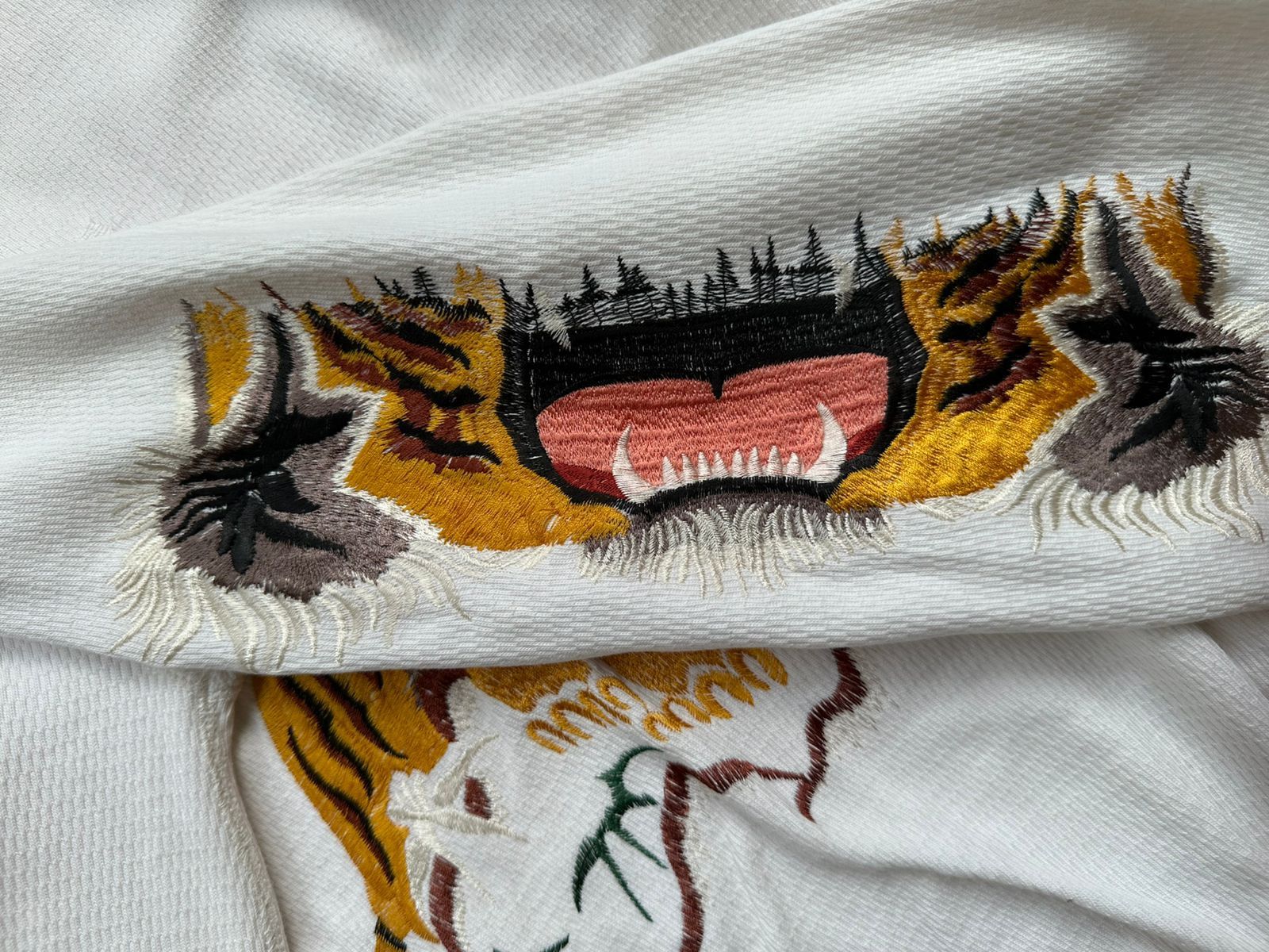 Doublet SS20 Biting Embroidery Thermal Shirt long sleeve