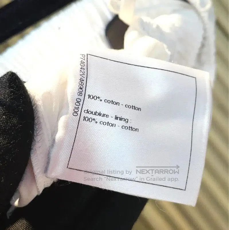 Chanel Chanel White Cotton Women's Shorts . Size 23" - 9 Thumbnail
