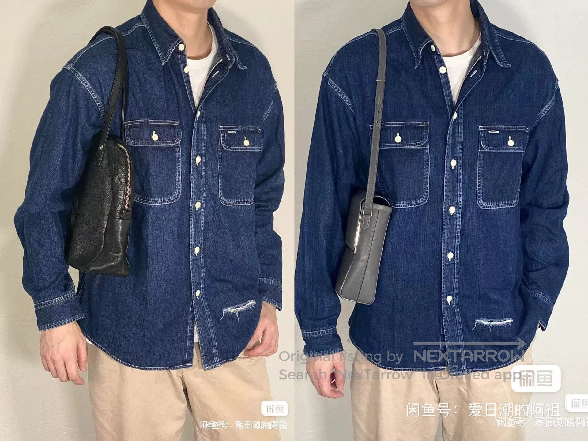 Visvim Visvim Lumber Shirt Dark Indigo Denim. Size US L / EU 52-54 / 3 - 1 Thumbnail