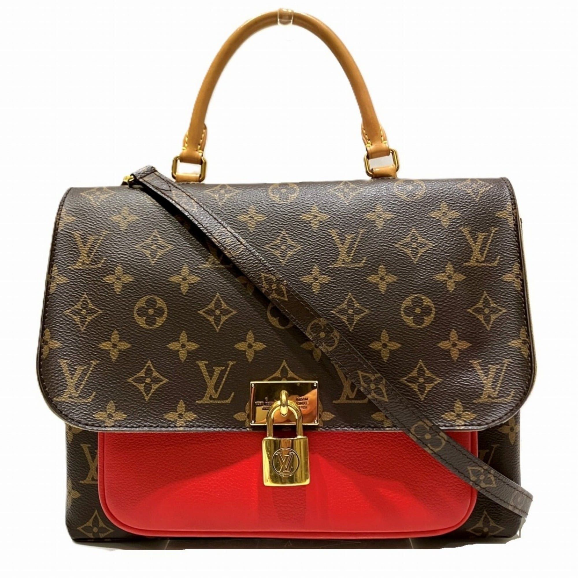 Louis Vuitton Louis Vuitton Marignan Handbag, Monogram Leather, Toile Fabric, M44286 Size ONE SIZE - 1 Thumbnail
