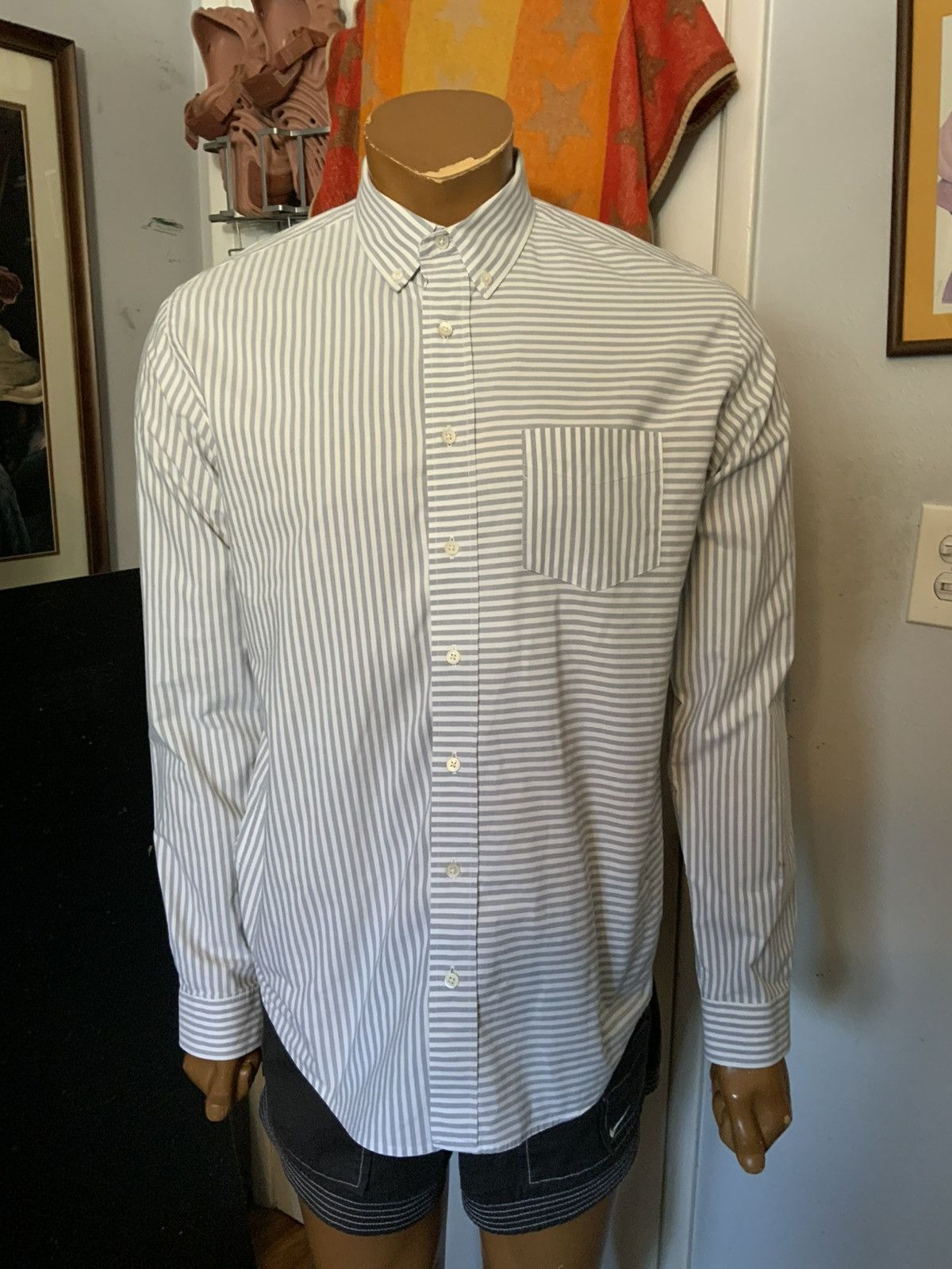 Schnaydermans Schnayderman’s Schnayderman’s Shirt Pencil Stripe L/S Shirt Size US S / EU 44-46 / 1 - 10 Thumbnail