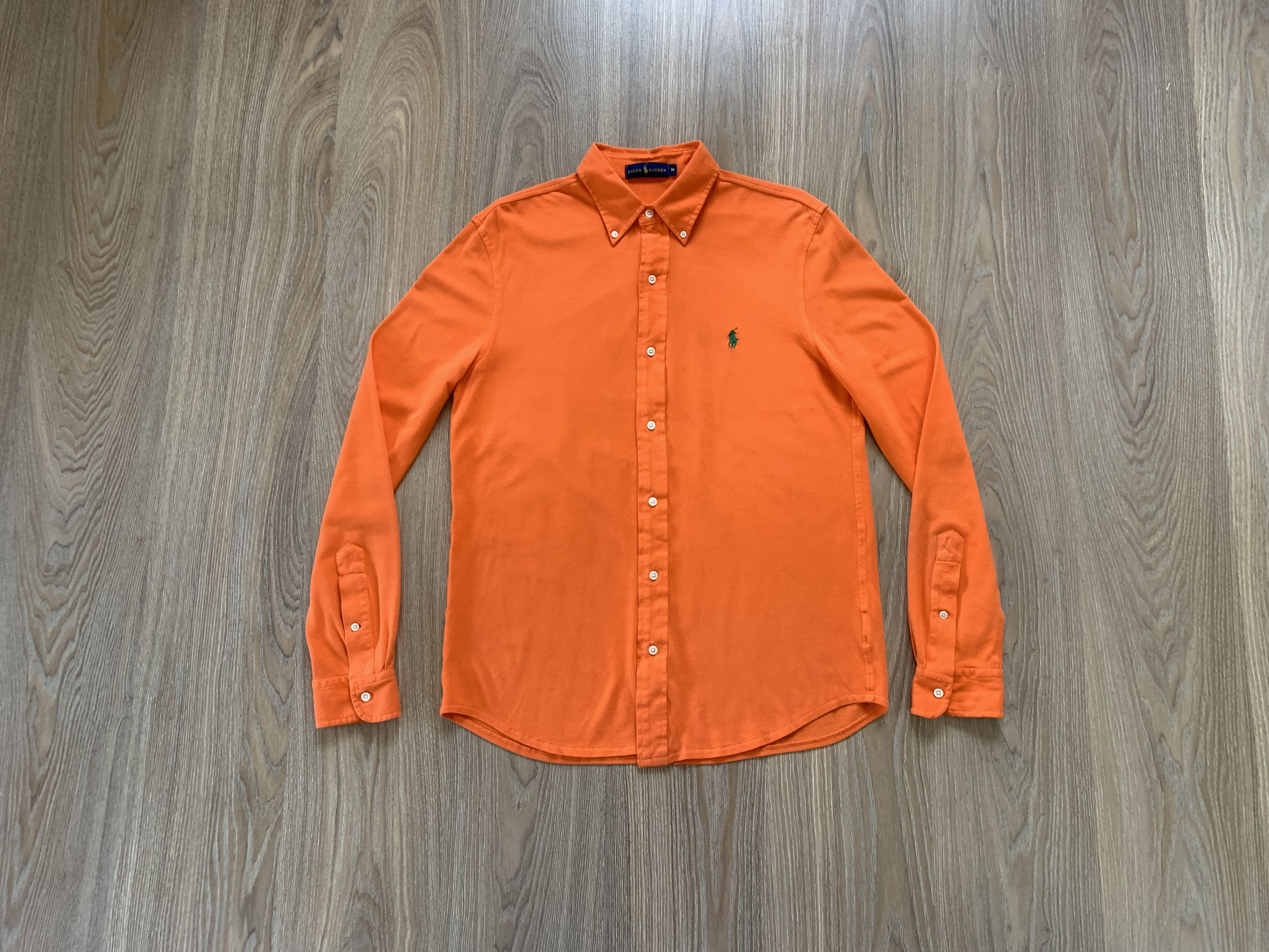 Polo Ralph Lauren × Ralph Lauren × Vintage Polo Ralph Lauren Vintage Cotton Long Sleeve Shirt Size US M / EU 48-50 / 2 - 1 Thumbnail