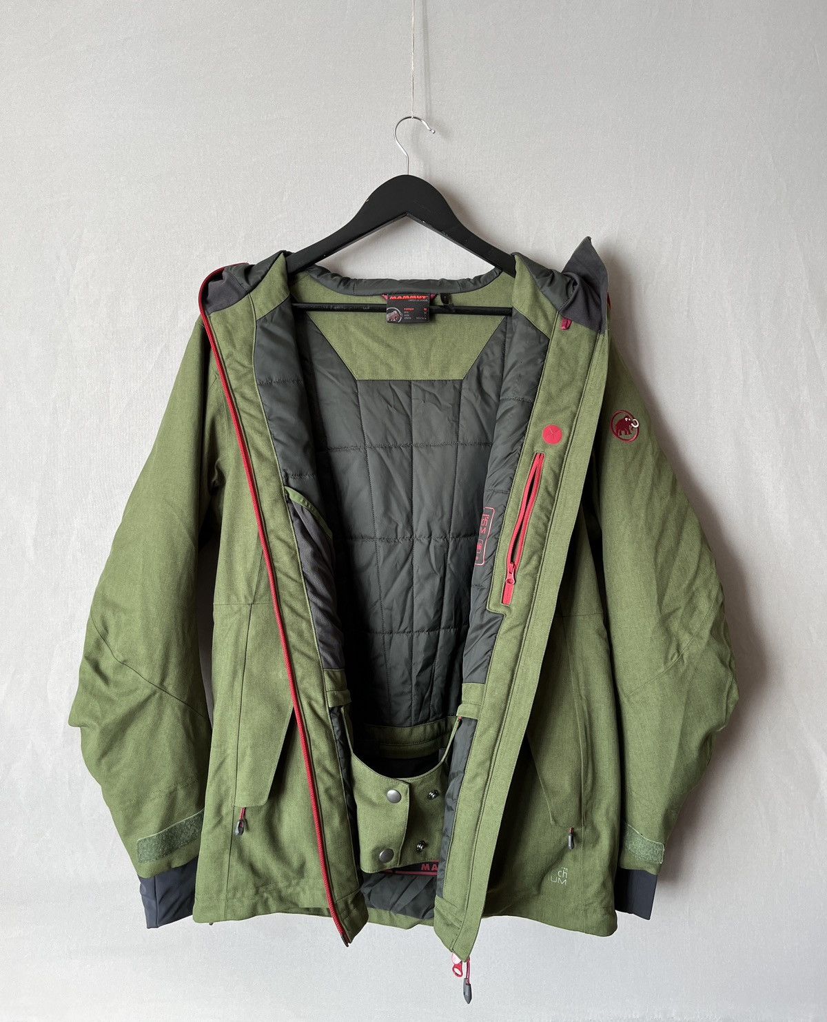 Mammut Mammut Niva HS Green DRYTech Hard Shell Premium Parka Jacket Size M / US 6-8 / IT 42-44 - 3 Thumbnail