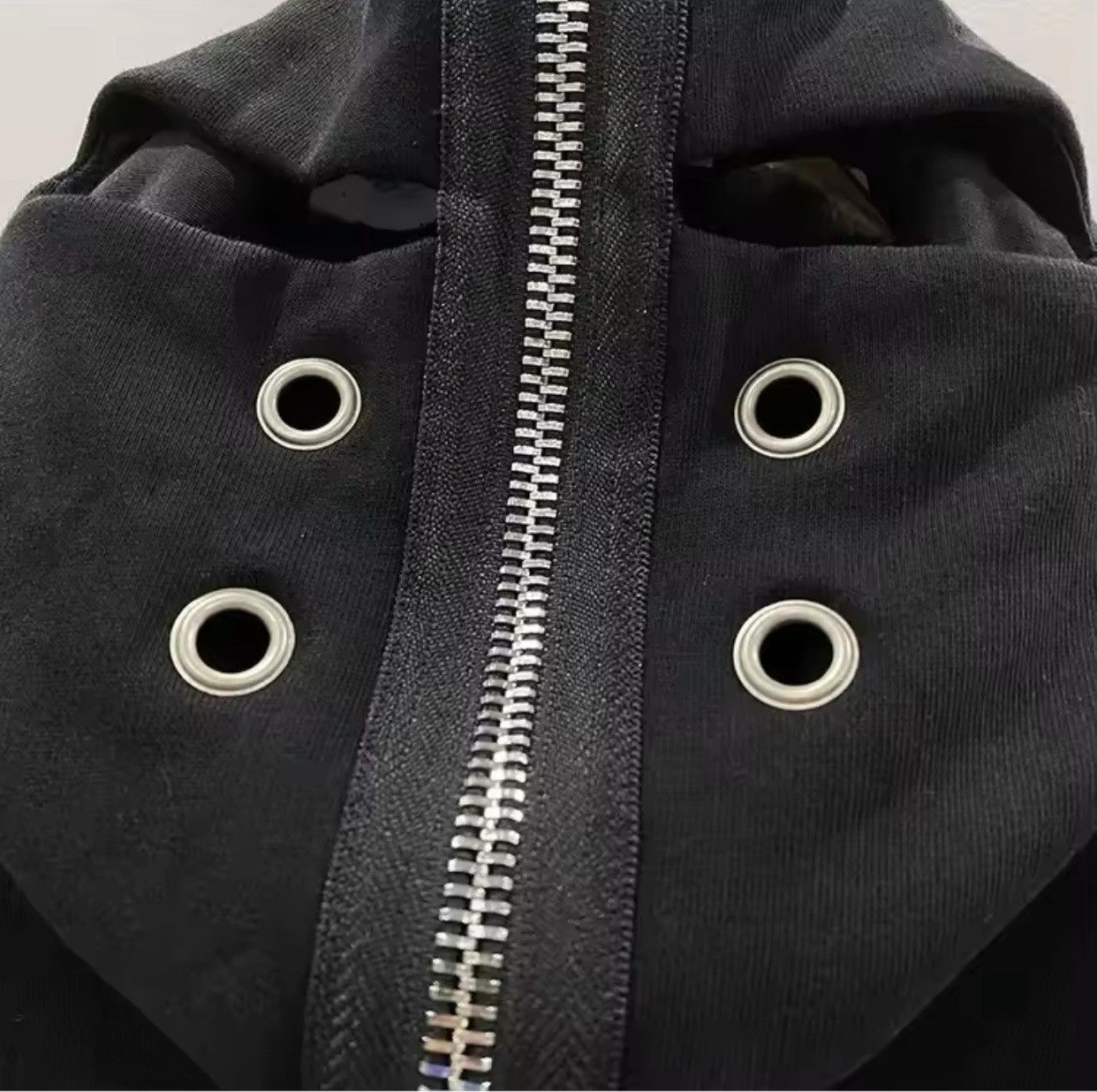 Japanese Brand Oversize Style Zip Up Mask Hoodie Size US XL / EU 56 / 4 - 6 Thumbnail