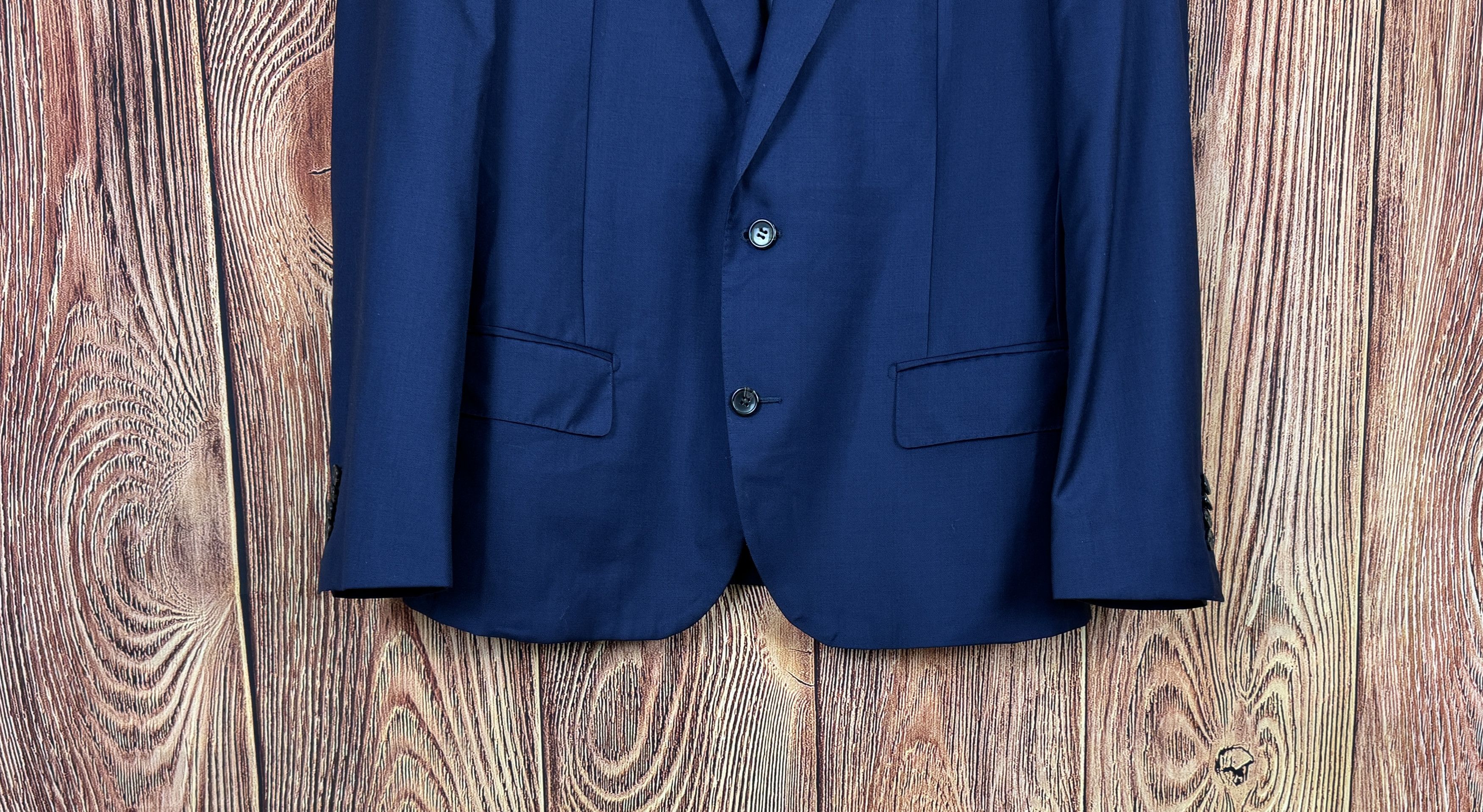 Suitsupply Suitsupply Wool Vitale Barberis Canonico Blazer IT 52 US 42 Size 42R - 5 Thumbnail