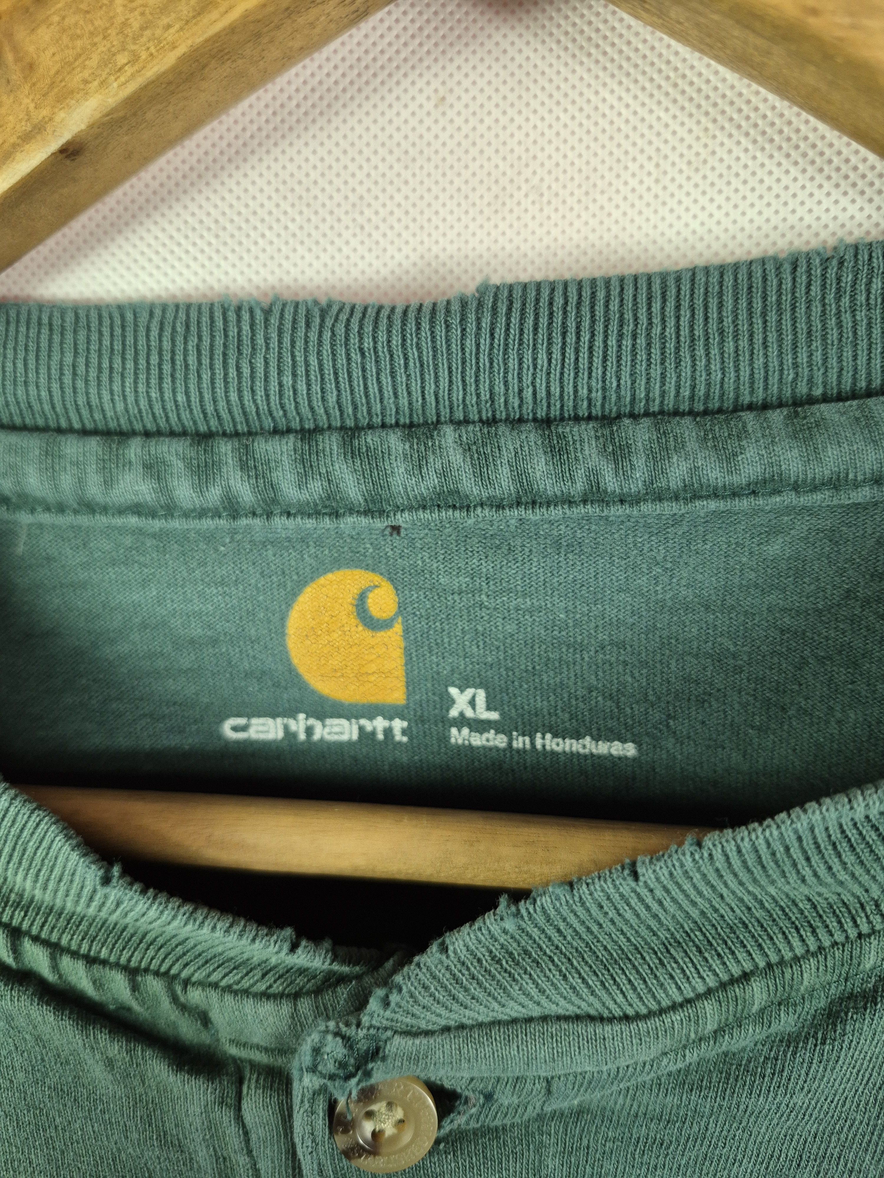 Carhartt 🔥 Carhartt Longsleeves Button Tee Size US XL / EU 56 / 4 - 7 Thumbnail
