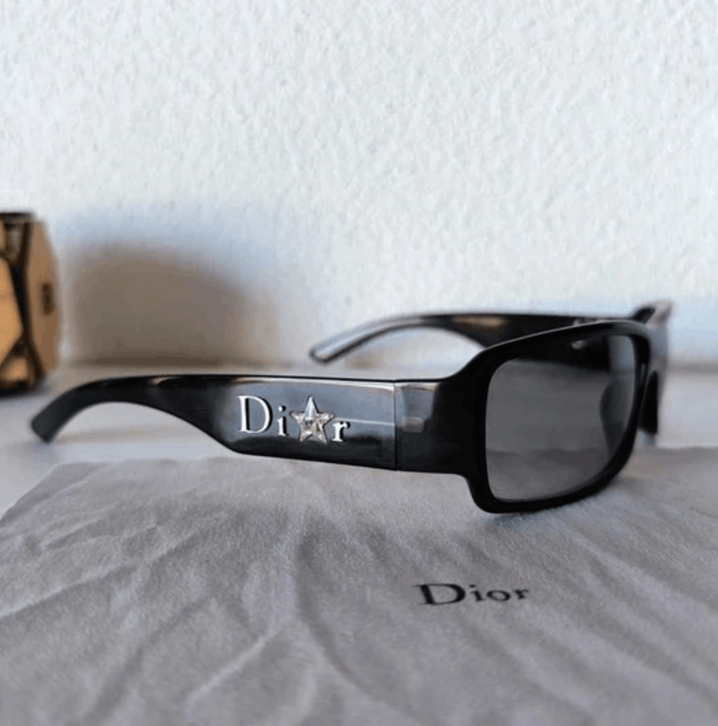 Dior Dior Sunglasses Shiny Pop Mask Shield Sport Bike Vintage Size ONE SIZE - 3 Thumbnail