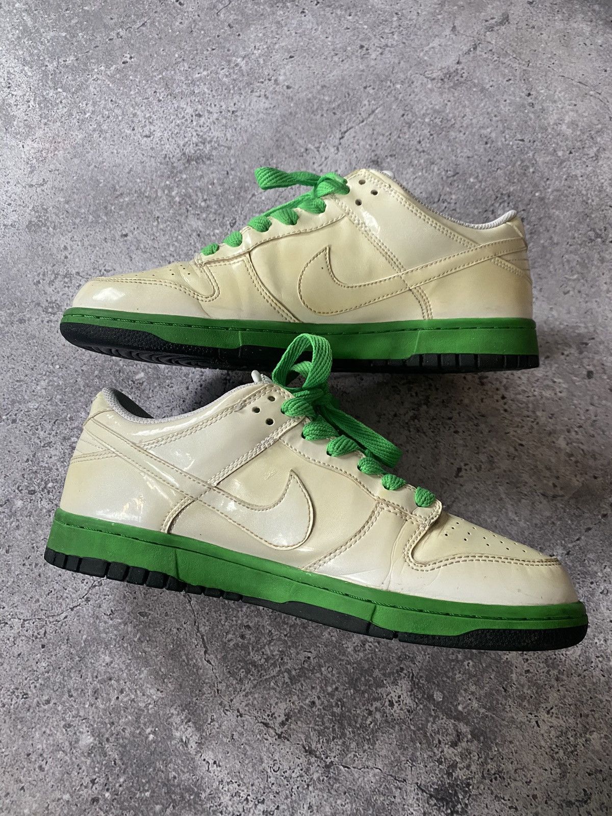 Nike × Vintage RARE Nike Dunk Low CL Patent Leather 2009 Size US 9.5 / EU 42-43 - 4 Thumbnail