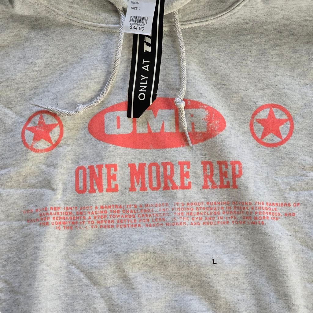 The Unbranded Brand Men's CVLA Gray Red Graphic Hoodie L Size US L / EU 52-54 / 3 - 3 Thumbnail