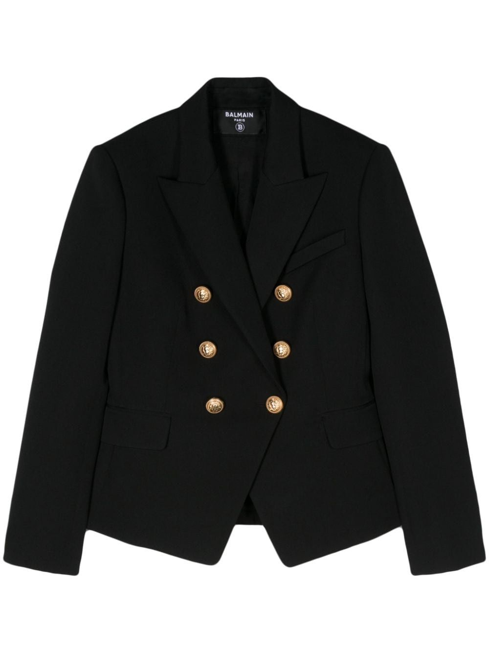 WOOL DOUBLE-BREASTED JACKET
