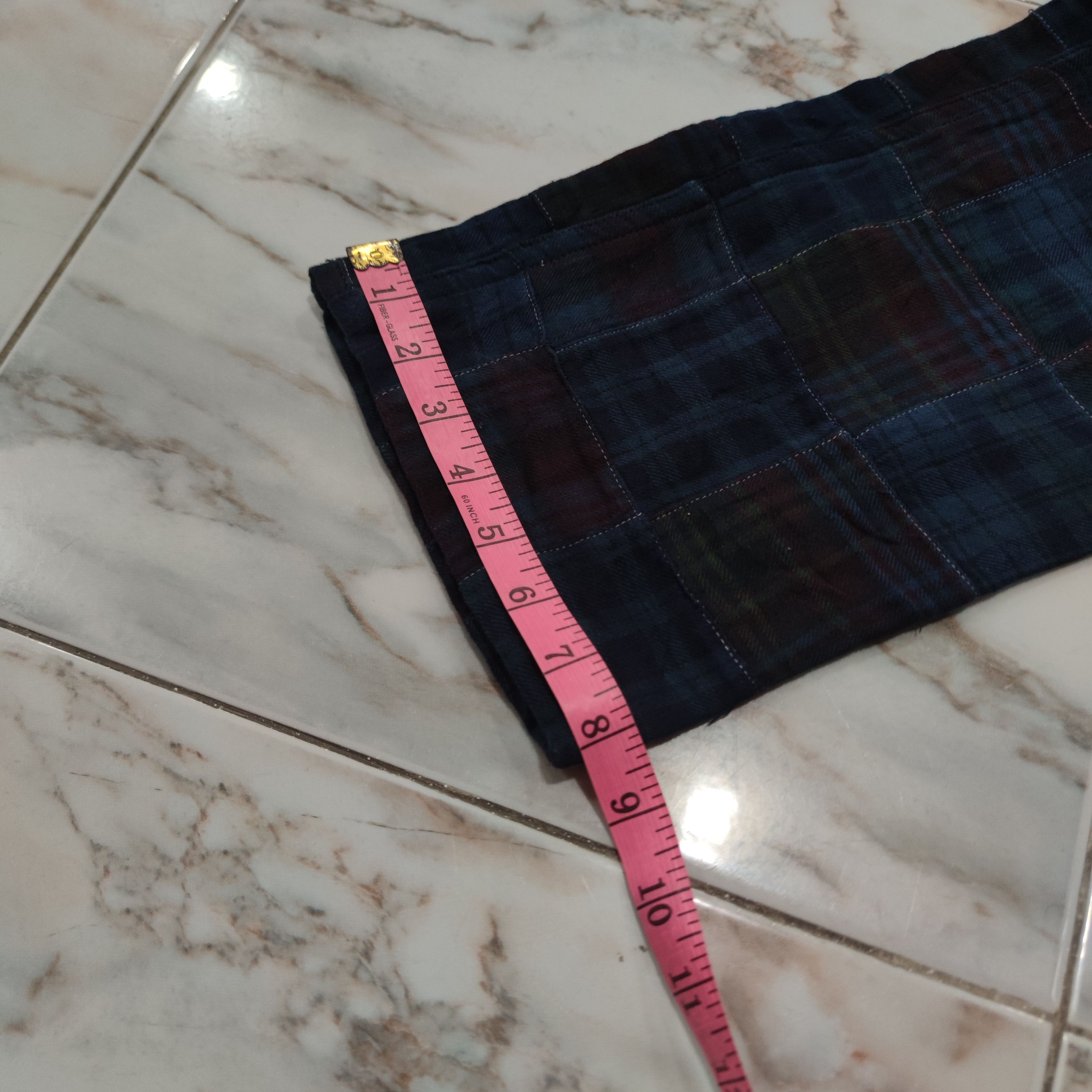 If Six Was Nine × Japanese Brand L.Z.G RARE PATCHWORK DESIGN PANT MADE IN JAPAN Size US 33 - 9 Thumbnail