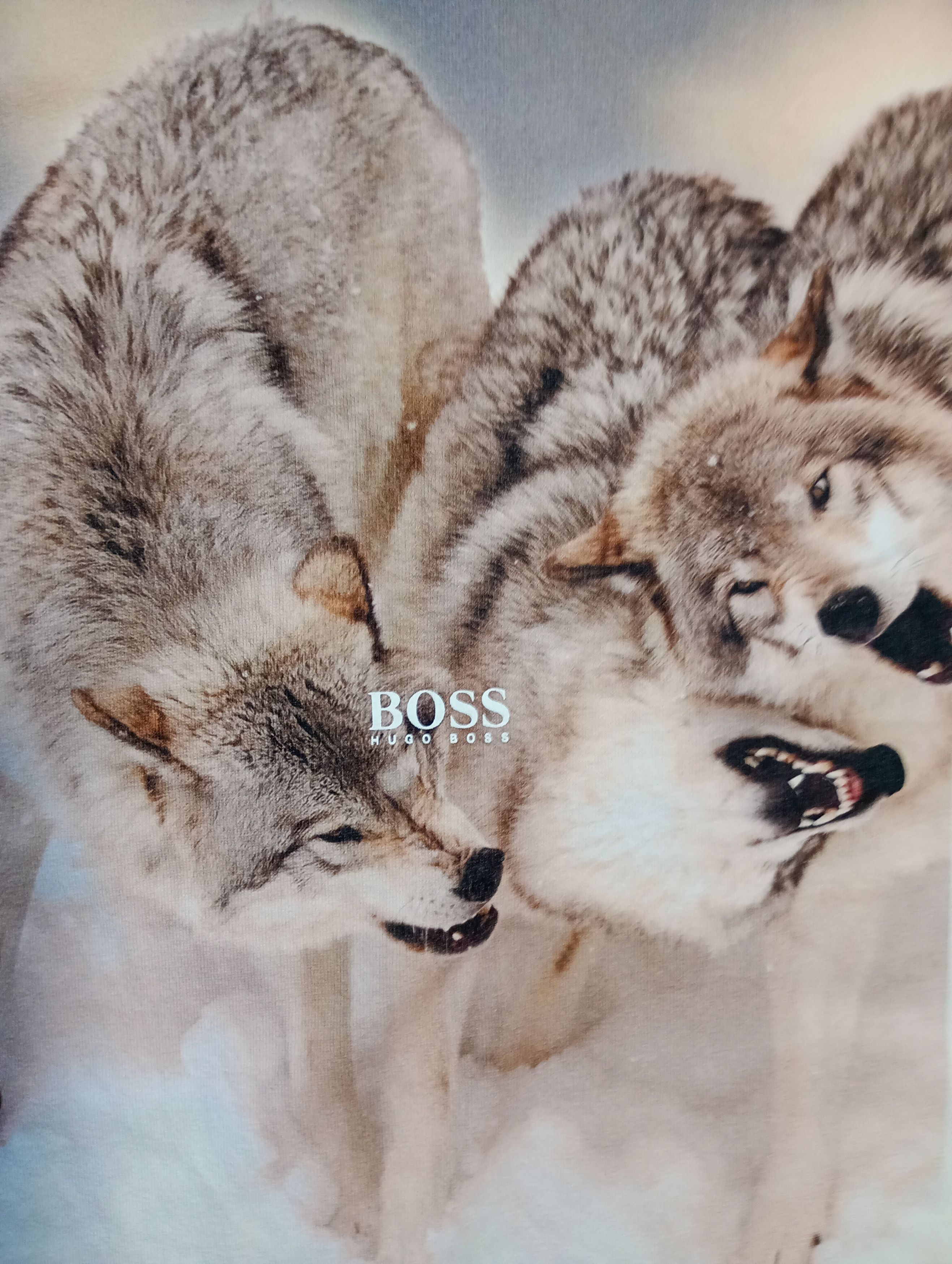 Hugo Boss Hugo Boss Wolf Printed T-Shirt Size US M / EU 48-50 / 2 - 6 Thumbnail