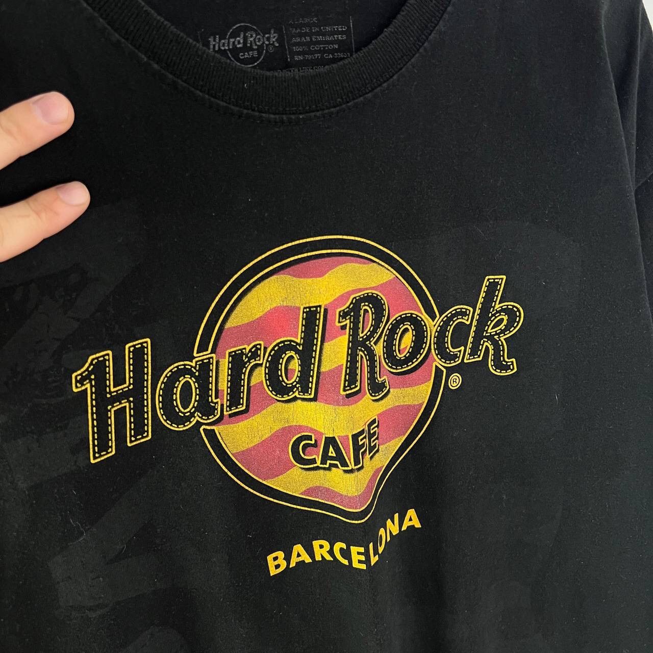 Hard Rock Cafe Hard Rock Cafe Barcelona Vintage Tee Rock Y2k T-Shirt Size US XL / EU 56 / 4 - 3 Thumbnail