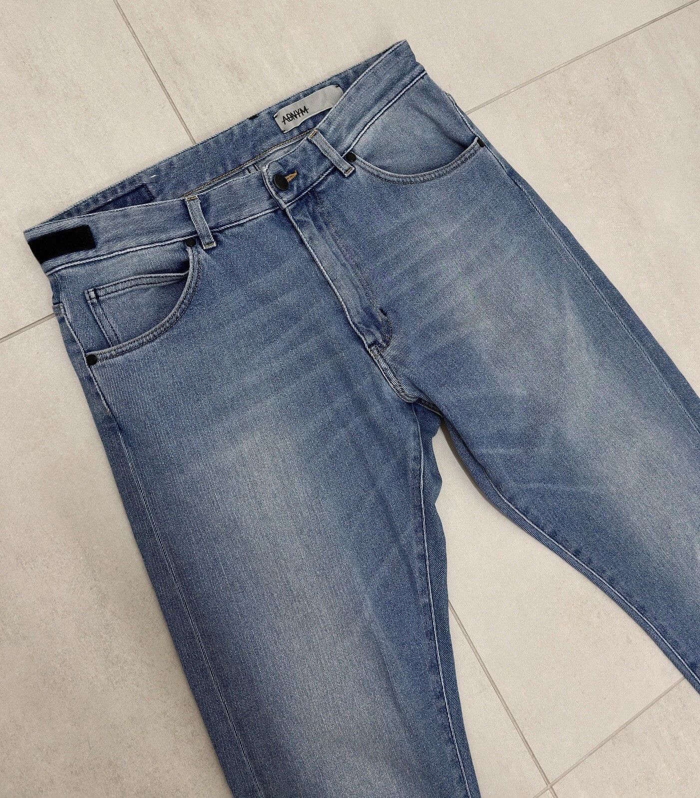 ADNYM ATELIER ADNYM ATELIER UNISEX JEANS BLUE PANTS MENS size 31 L ITALY Size US 31 - 3 Thumbnail