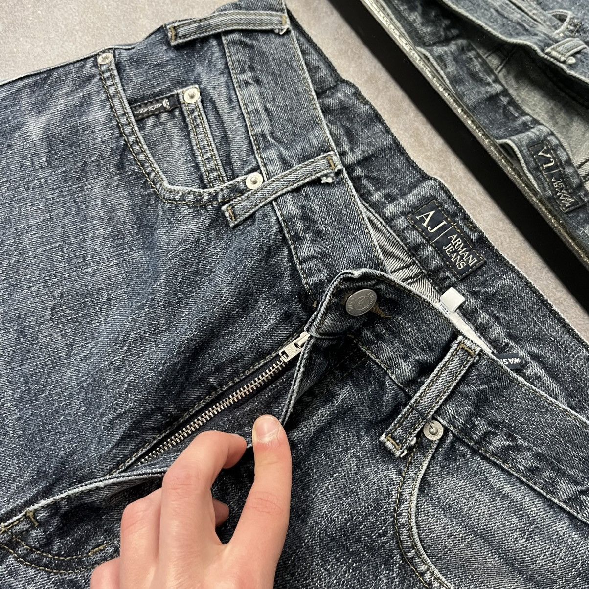 Armani ARMANI VINTAGE METAL LOGO JEANS IF SIX WAS NINE LGB GLAMOUR Size US 32 / EU 48 - 7 Thumbnail