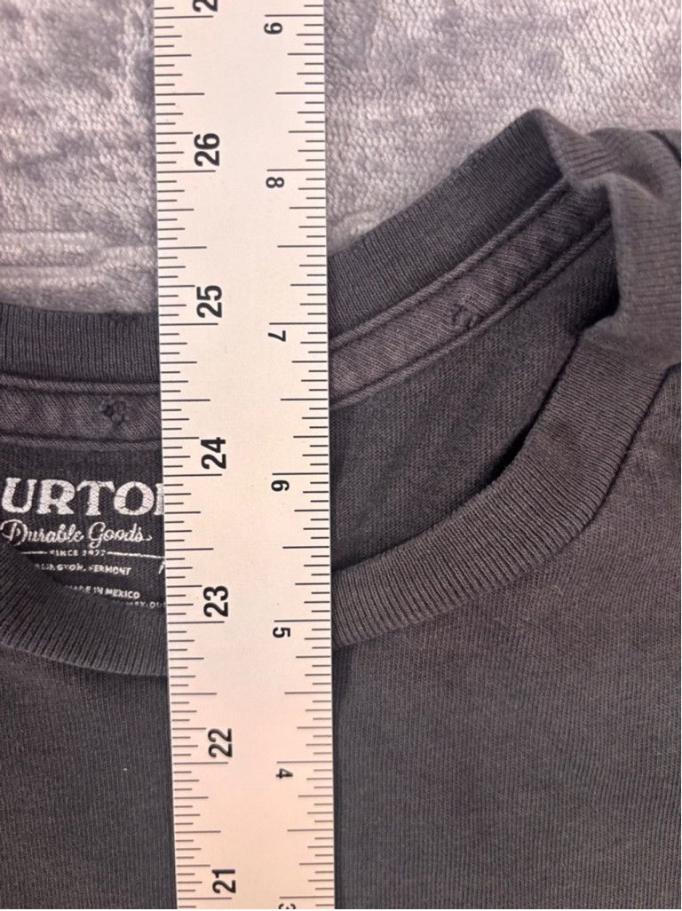 Burton Men's Burton Rider Driven Gray T-shirt Size M Size US M / EU 48-50 / 2 - 5 Thumbnail