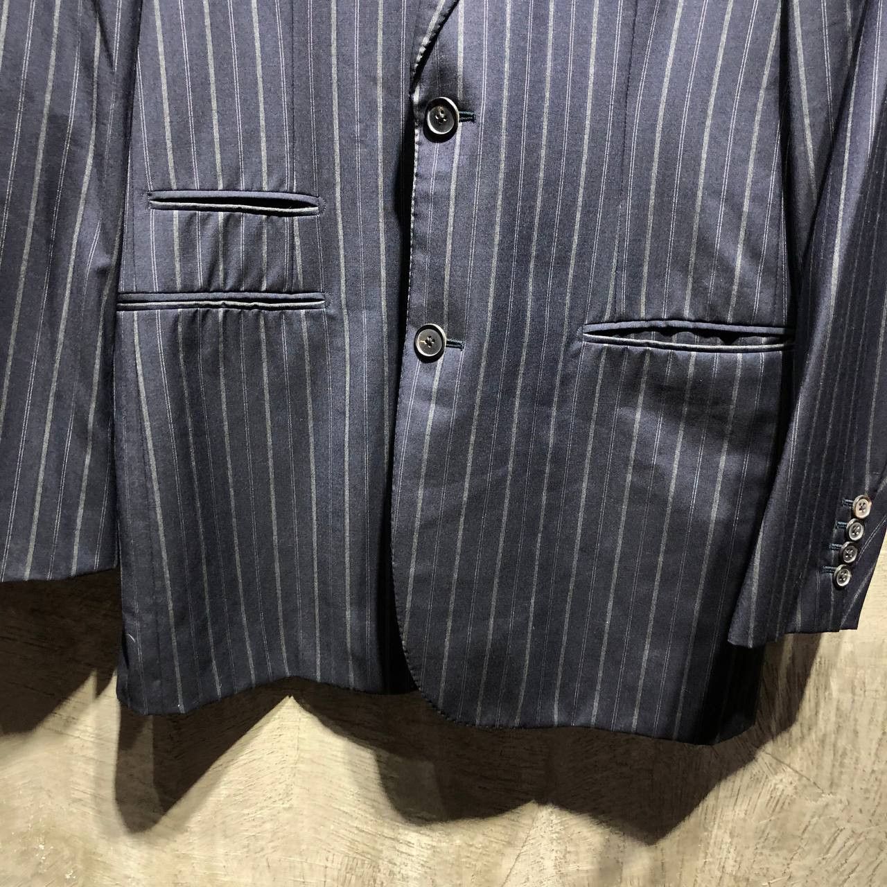 Hermes Hermes Pinstripe Blazer coat Size 48R - 6 Thumbnail