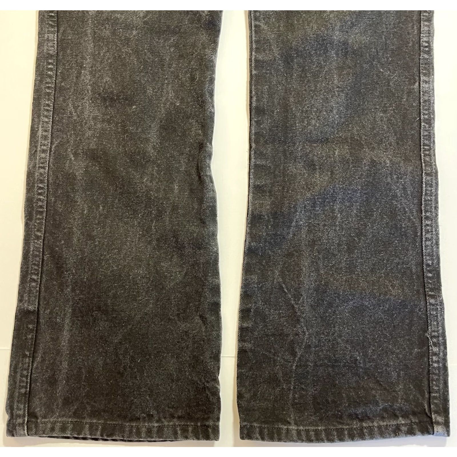 Harley Davidson VINTAGE Harley-Davidson Womens Black Denim Bootcut Jeans Size 12 Motorcycle Size 34" / US 12 / IT 48 - 3 Thumbnail