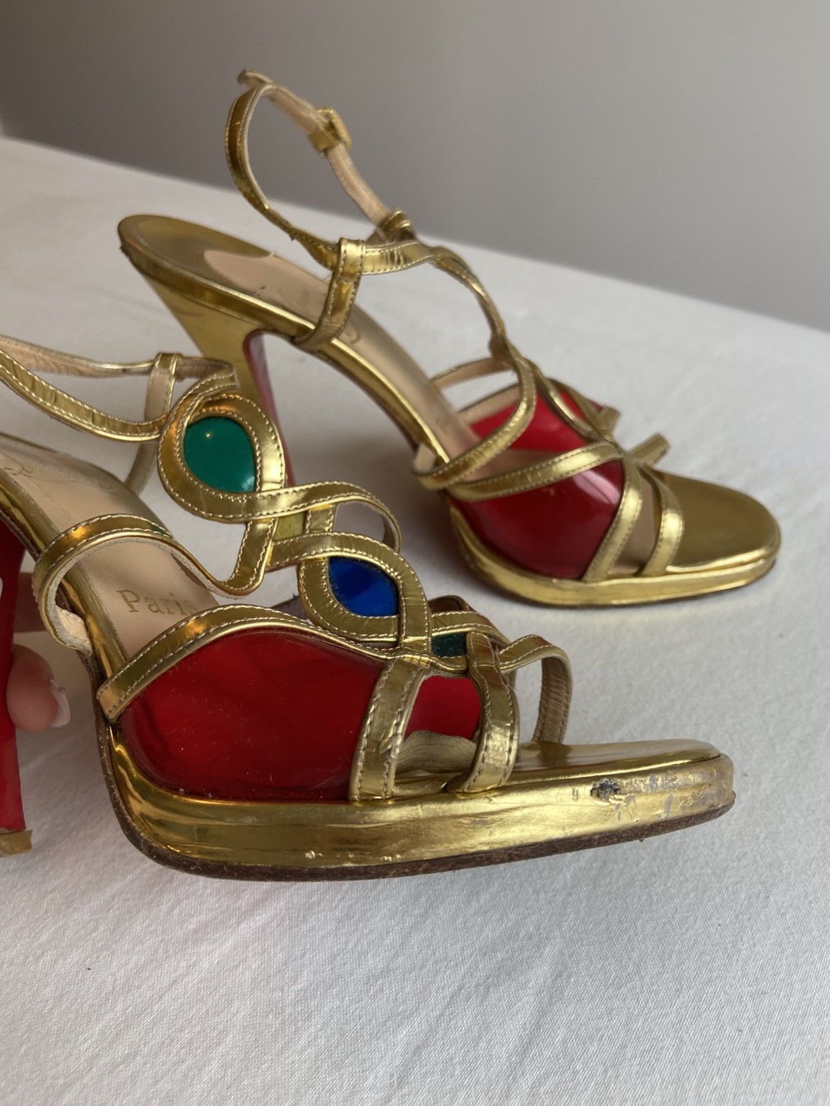 Christian Louboutin Christian Louboutin Libelle Heels Size US 8 / IT 38 - 13 Thumbnail