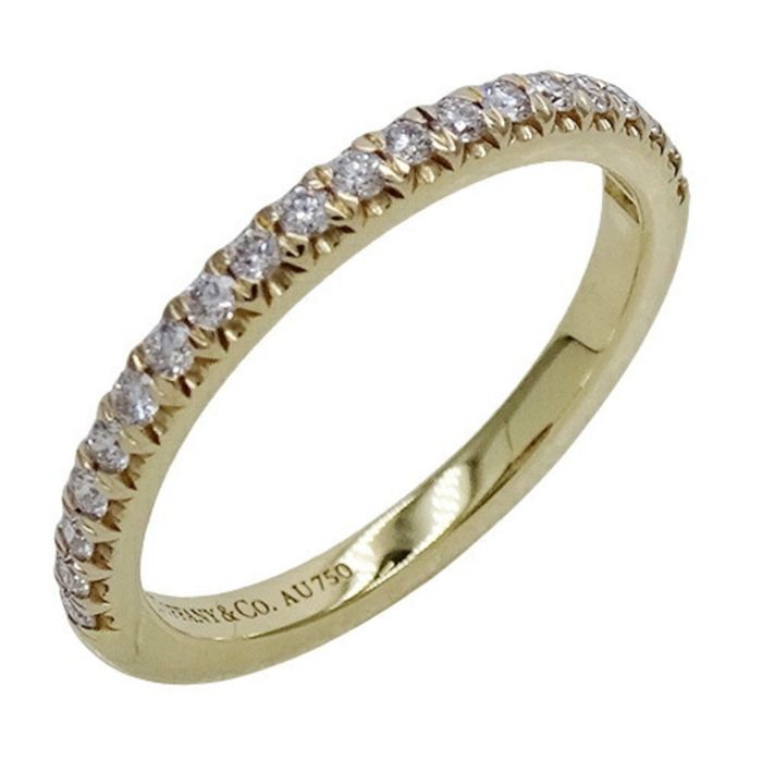 Tiffany & Co. Tiffany TIFFANY&Co. Ring Women's 750YG Diamond Solest ...