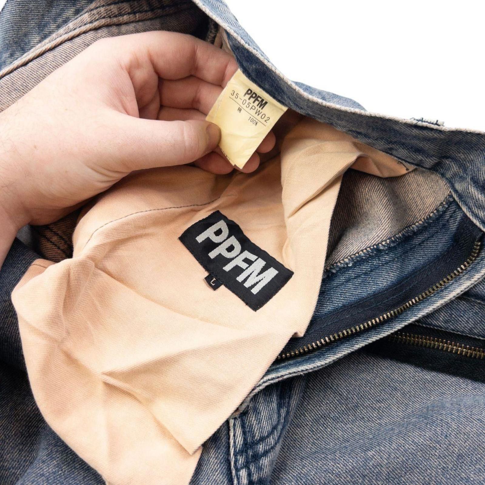 Other Vintage 2000s PPFM Convertible Zip Denim Jeans Size W32 Size US 34 / EU 50 - 7 Thumbnail