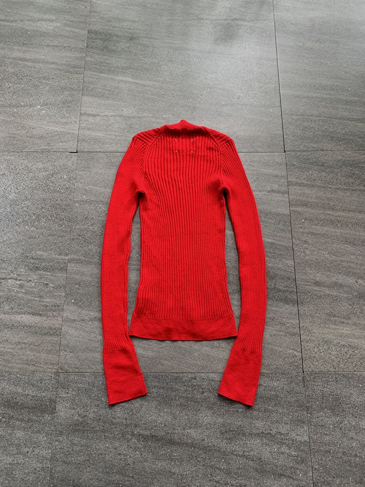 Maison Margiela FREE TAX! Line 4 Wool Ribbed Knit Sweater Size S / US 4 / IT 40 - 5 Thumbnail