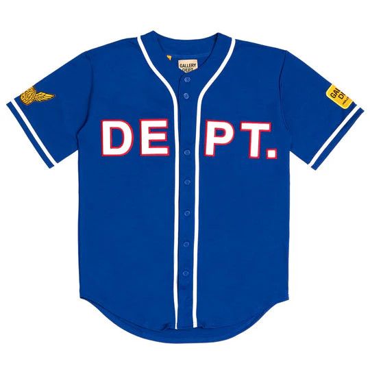 Gallery Dept. o1mle0825 Echo Park Baseball Jersey in Blue Size US XXL / EU 58 / 5 - 1 Thumbnail