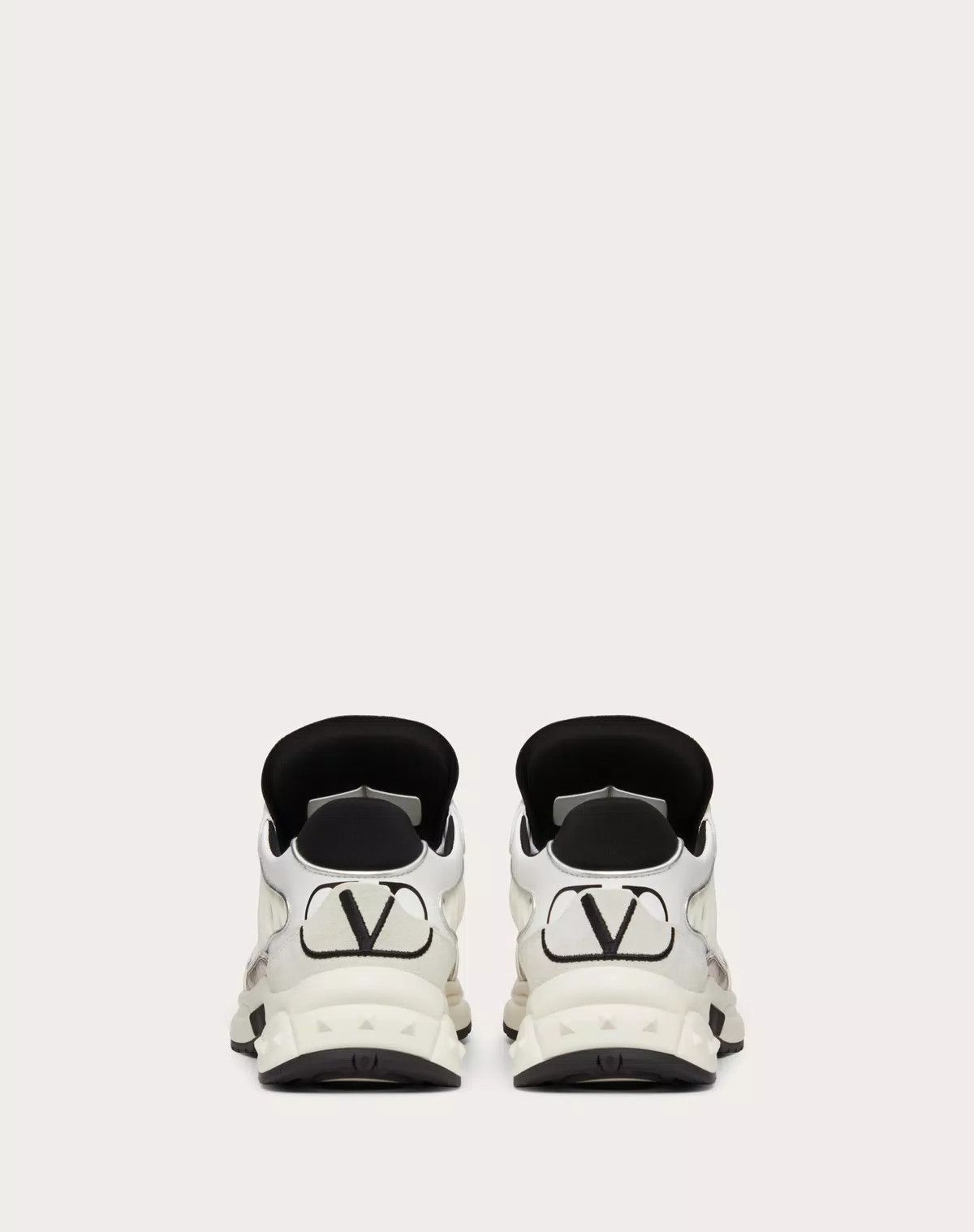 Valentino o1s1wg110625 Ready Go Runner Trainer in Fabric in White Size US 10 / IT 40 - 3 Thumbnail